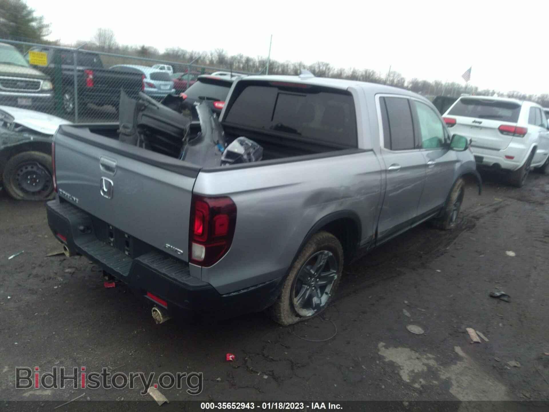 2022 HONDA RIDGELINE - VIN: 5FPYK3F71NB023614 - Фото 4