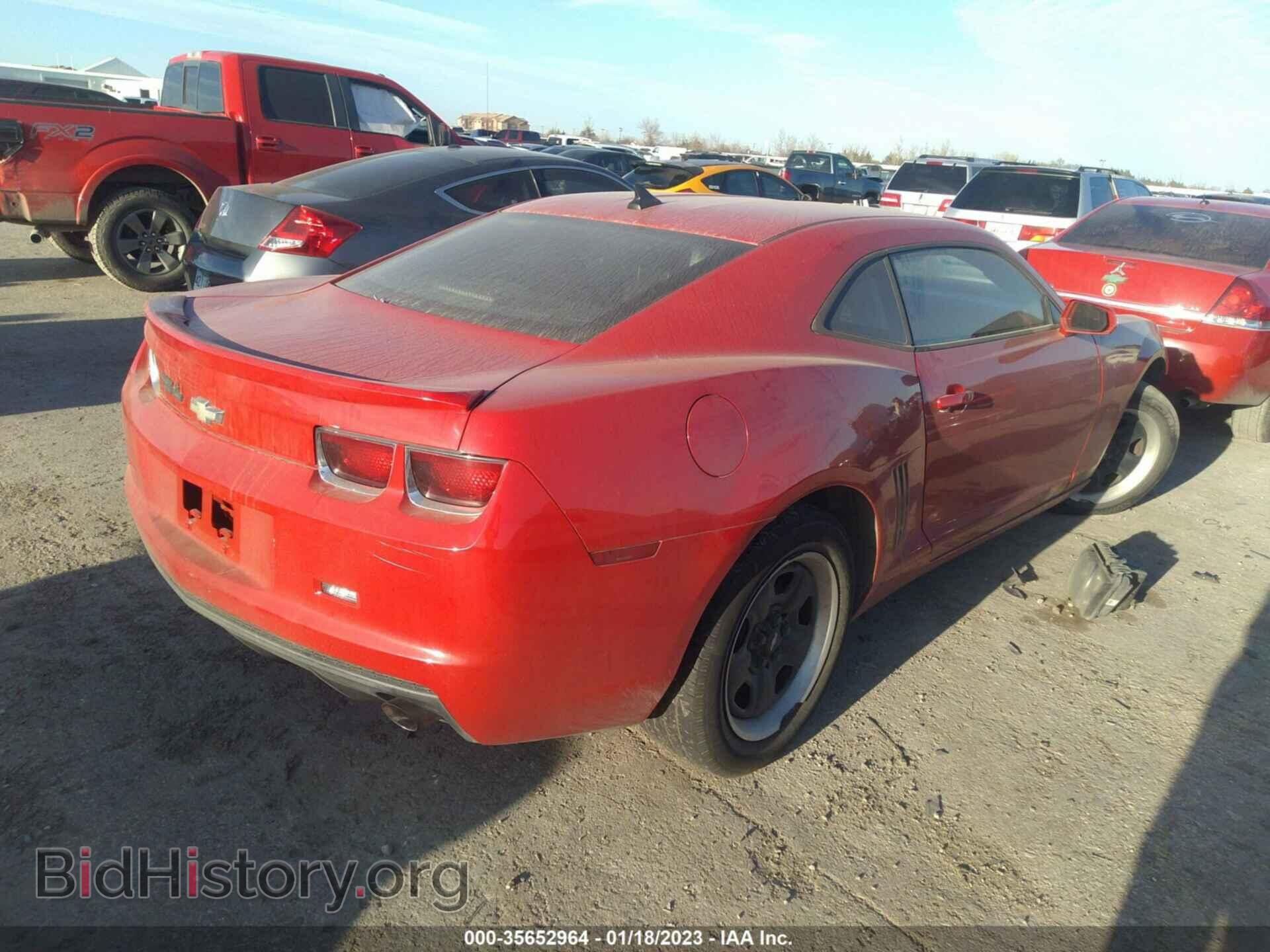 2012 CHEVROLET CAMARO - VIN: 2G1FA1E36C9143750 - Фото 4