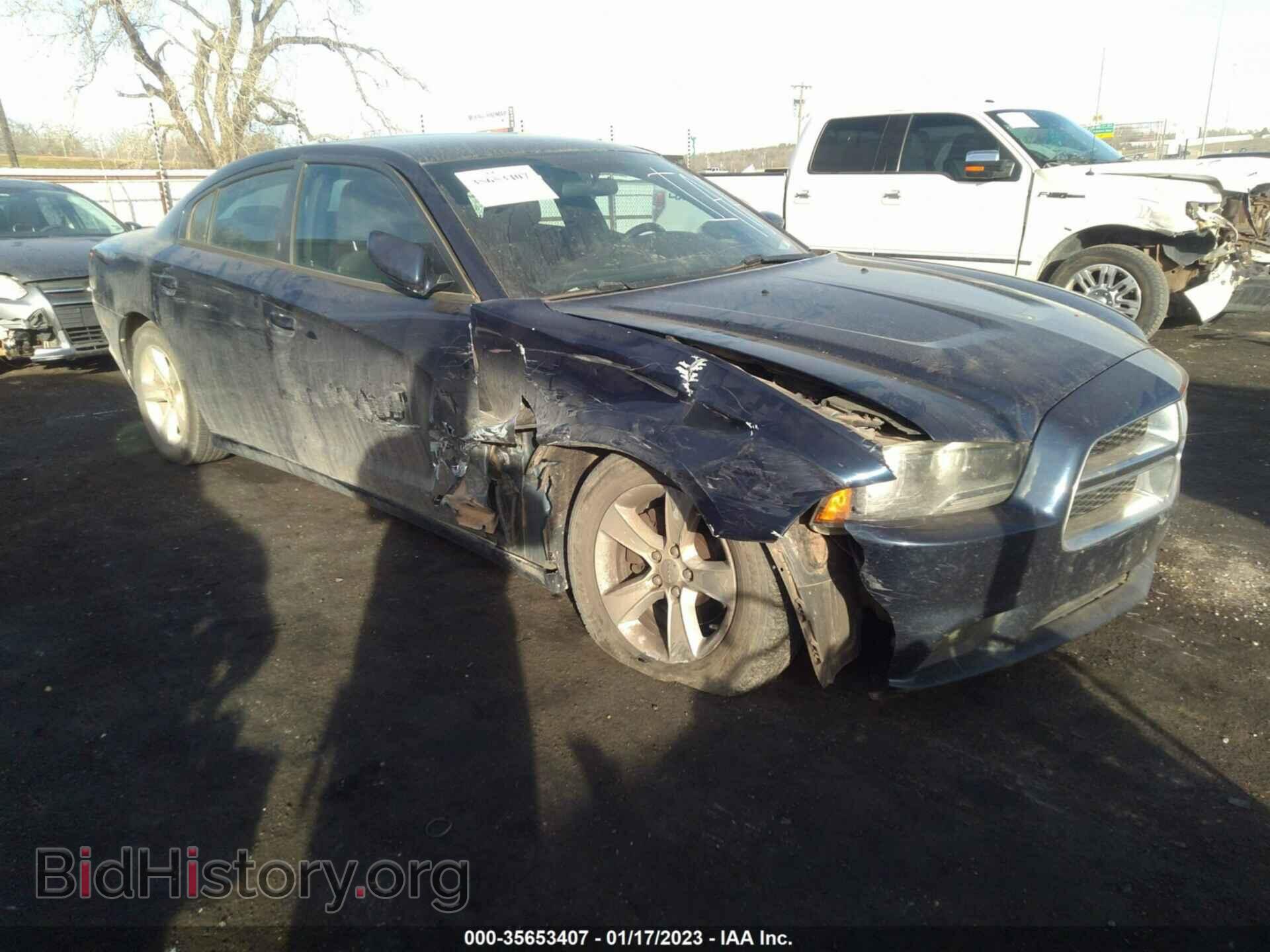 Photo 2C3CDXBG7DH688301 - DODGE CHARGER 2013