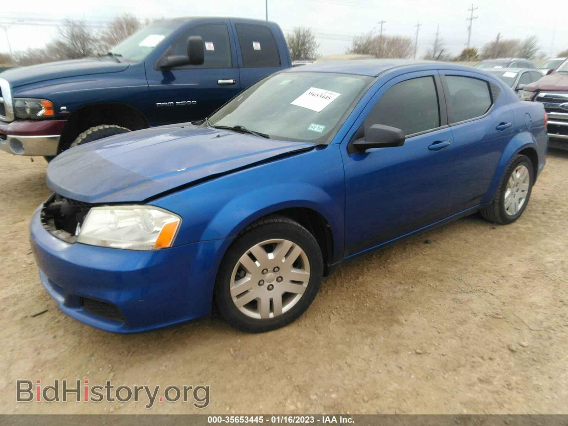 2013 DODGE AVENGER - VIN: 1C3CDZAB3DN602958 - Photo 2