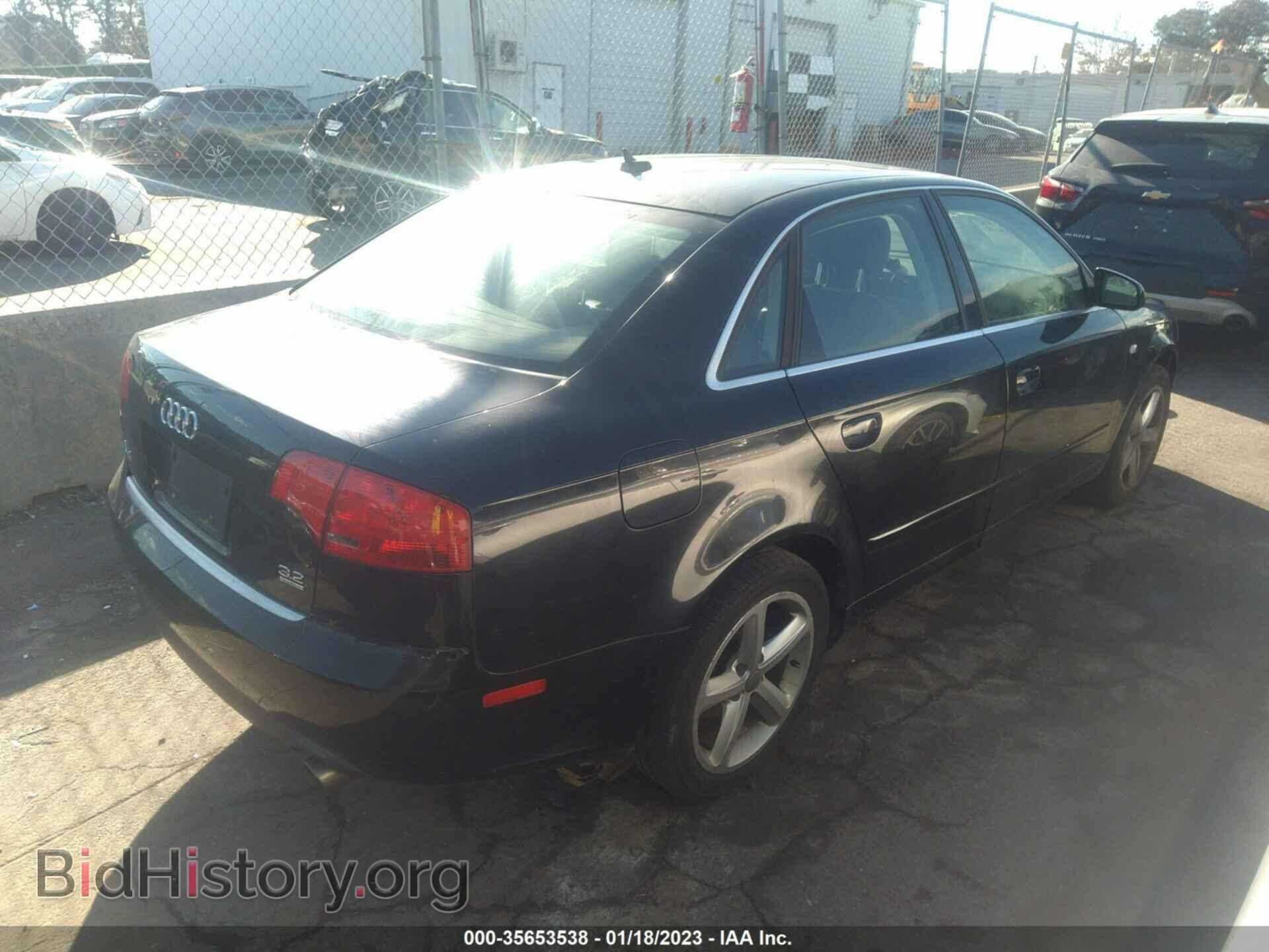 2007 AUDI A4 - VIN: WAUDH78E87A254477 - Фото 4