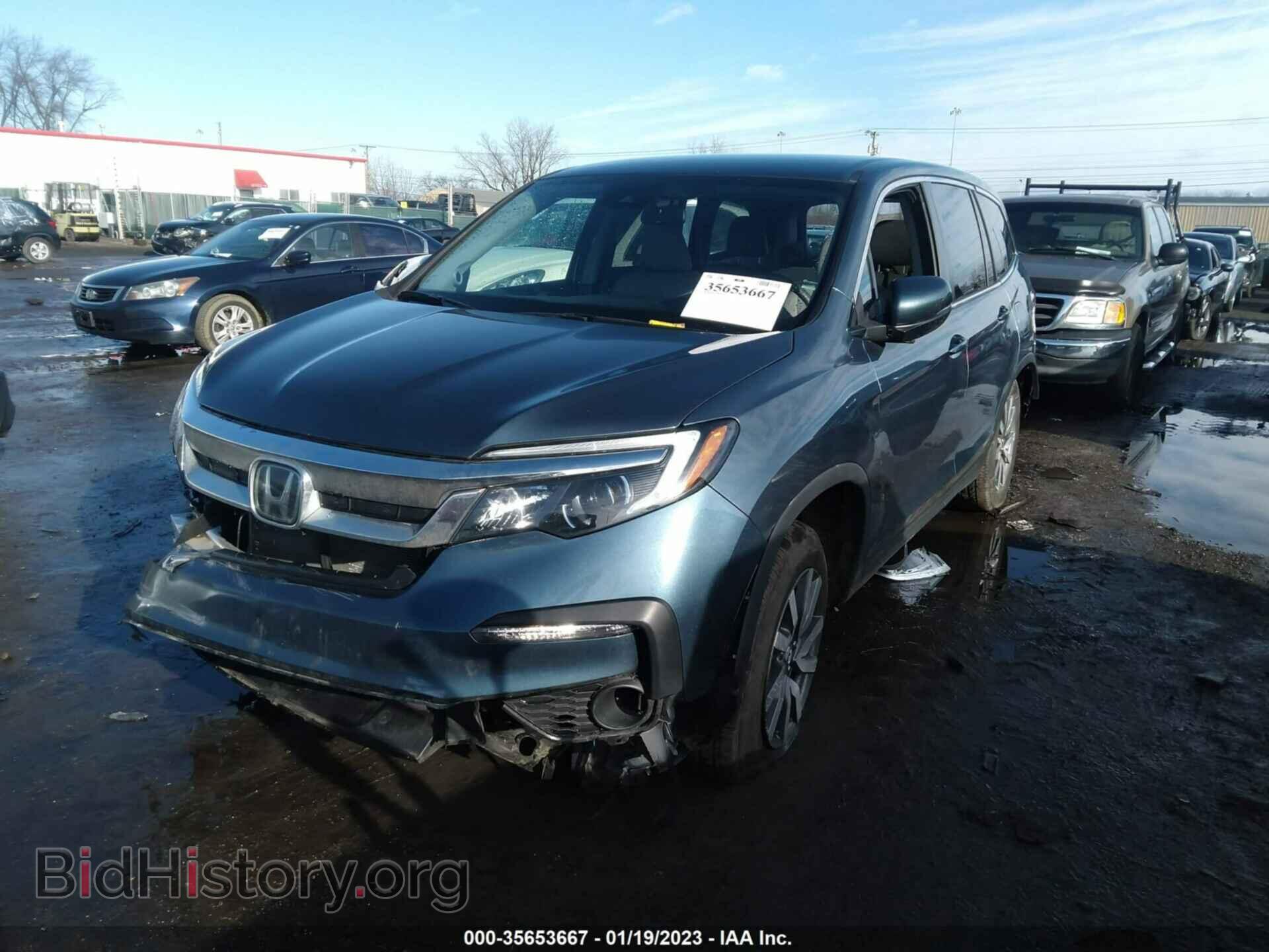 2019 HONDA PILOT - VIN: 5FNYF6H36KB099477 - Фото 2