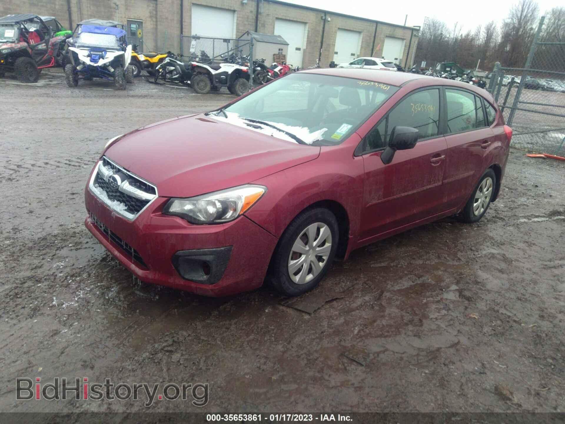 2012 SUBARU IMPREZA WAGON - VIN: JF1GPAA65CH212424 - Фото 2