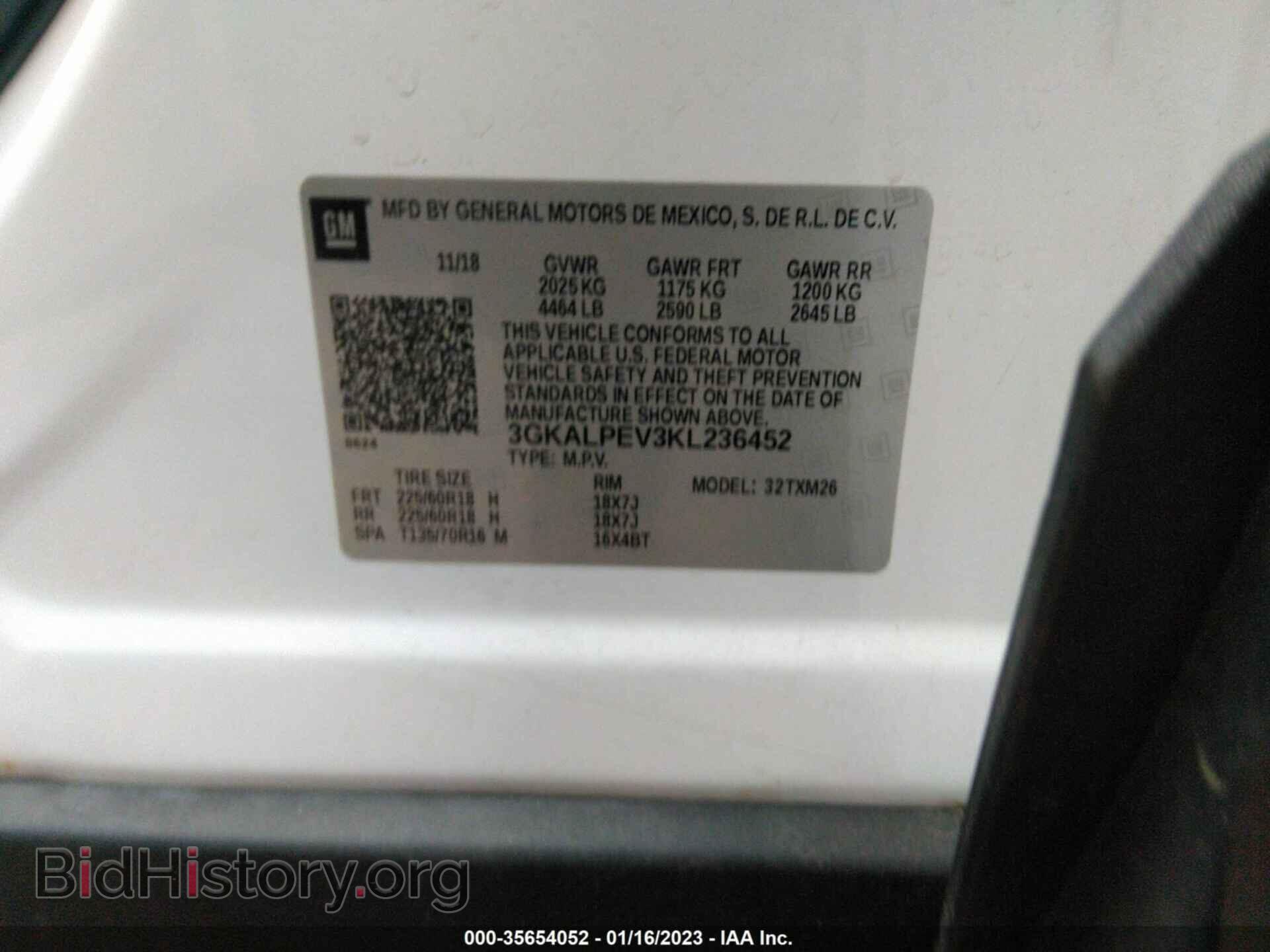 2019 GMC TERRAIN - VIN: 3GKALPEV3KL236452 - Photo 9