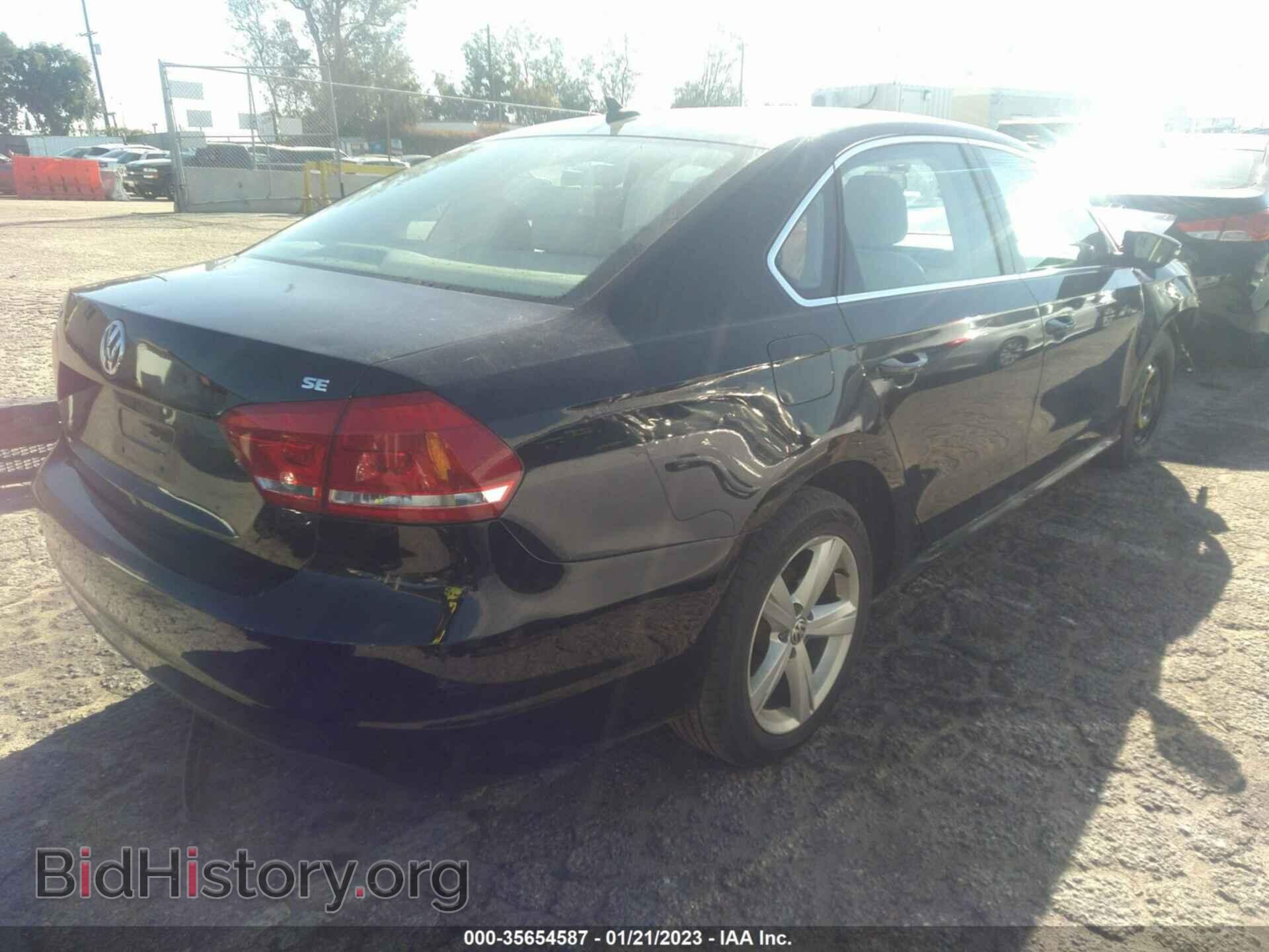 2012 VOLKSWAGEN PASSAT - VIN: 1VWBP7A31CC061069 - Фото 4