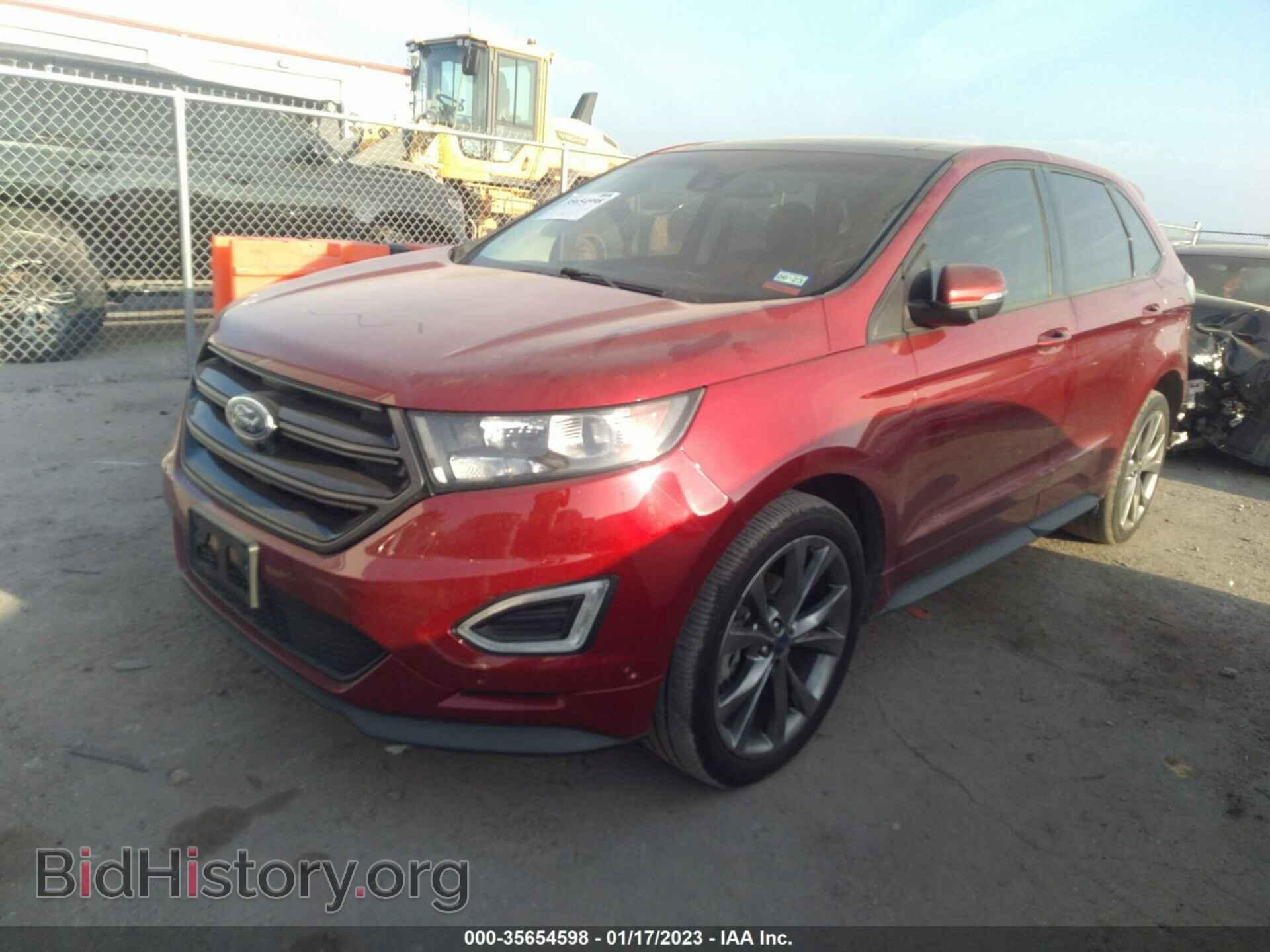 2016 FORD EDGE - VIN: 2FMPK4AP9GBB72480 - Фото 2