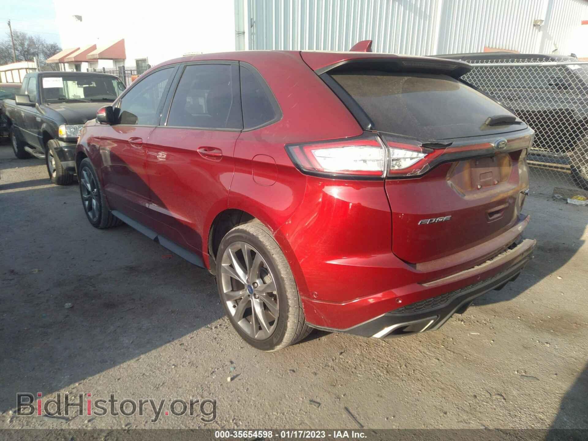 2016 FORD EDGE - VIN: 2FMPK4AP9GBB72480 - Фото 3