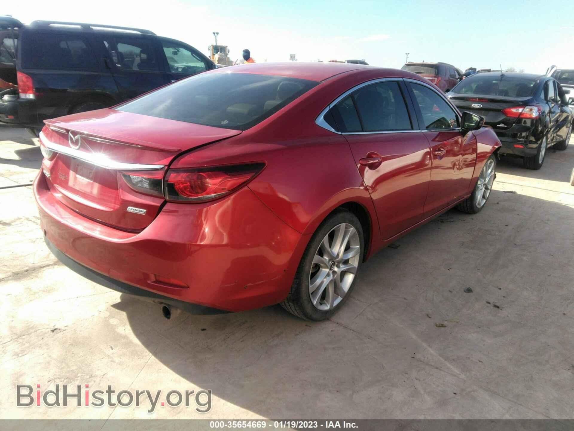 2014 MAZDA MAZDA6 - VIN: JM1GJ1V67E1126520 - Фото 4