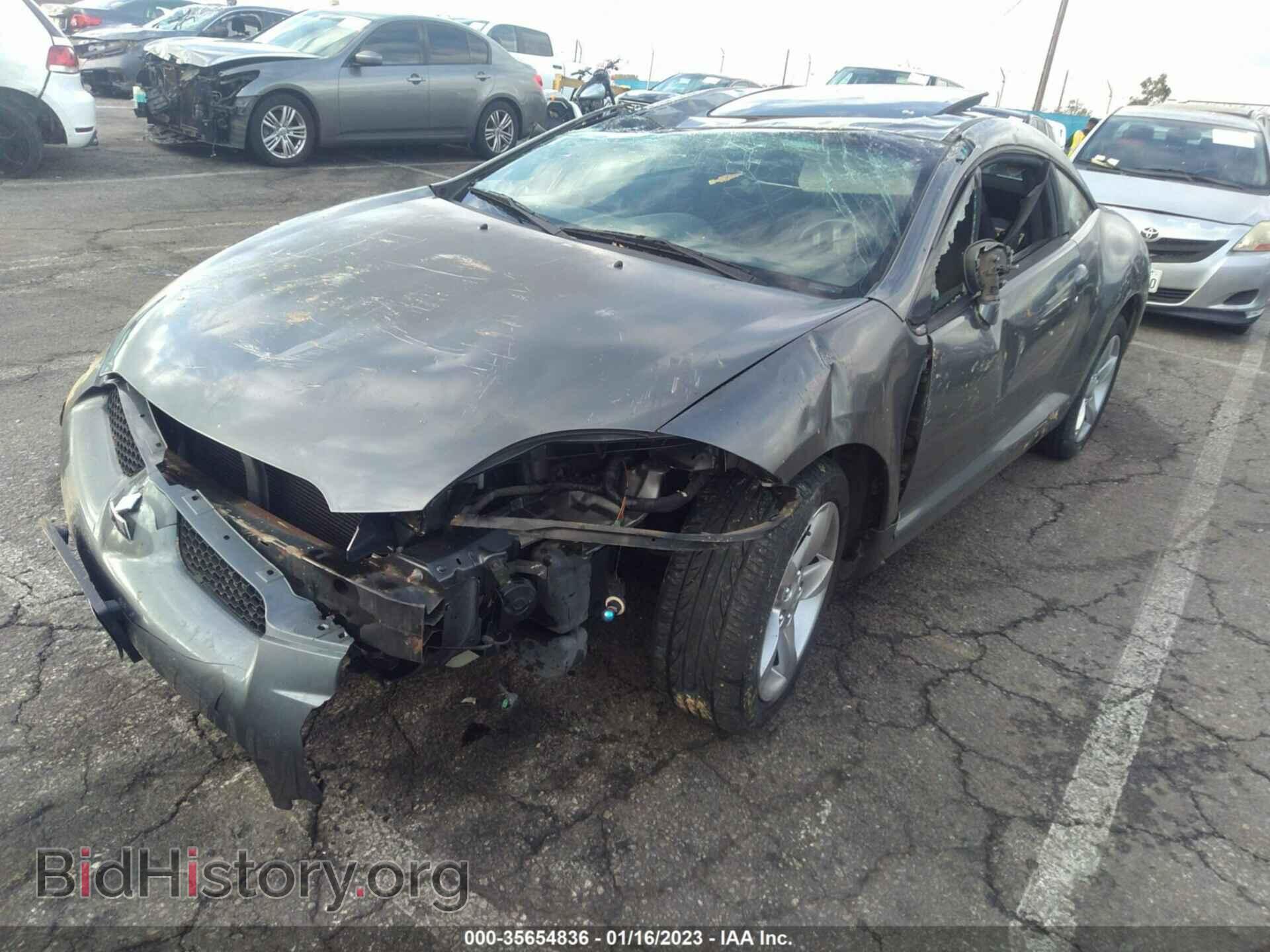 2006 MITSUBISHI ECLIPSE - VIN: 4A3AK24F26E056071 - Фото 2