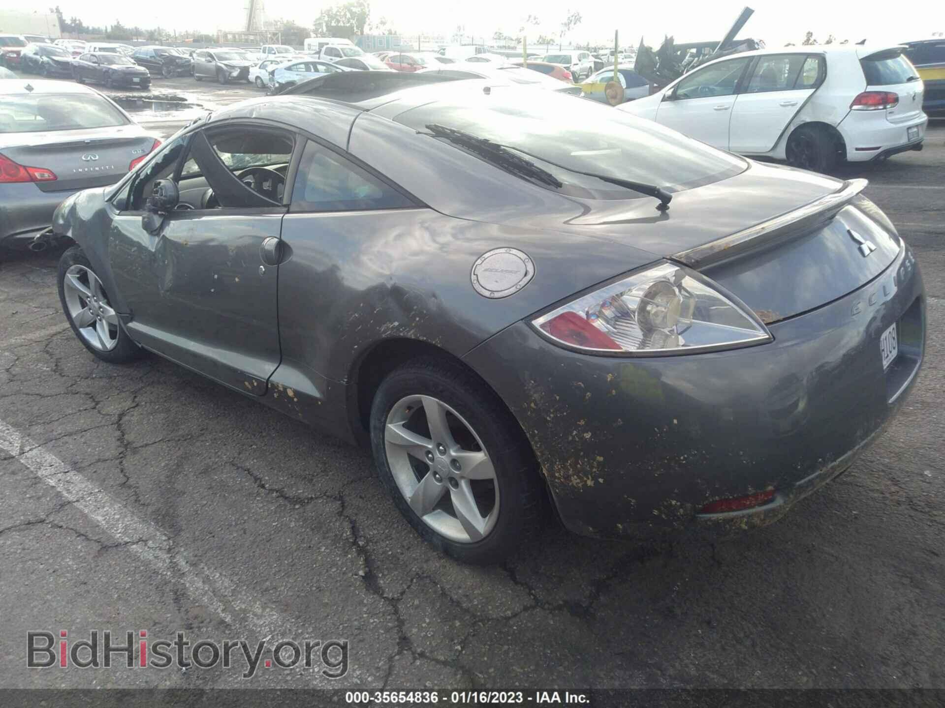 2006 MITSUBISHI ECLIPSE - VIN: 4A3AK24F26E056071 - Фото 3