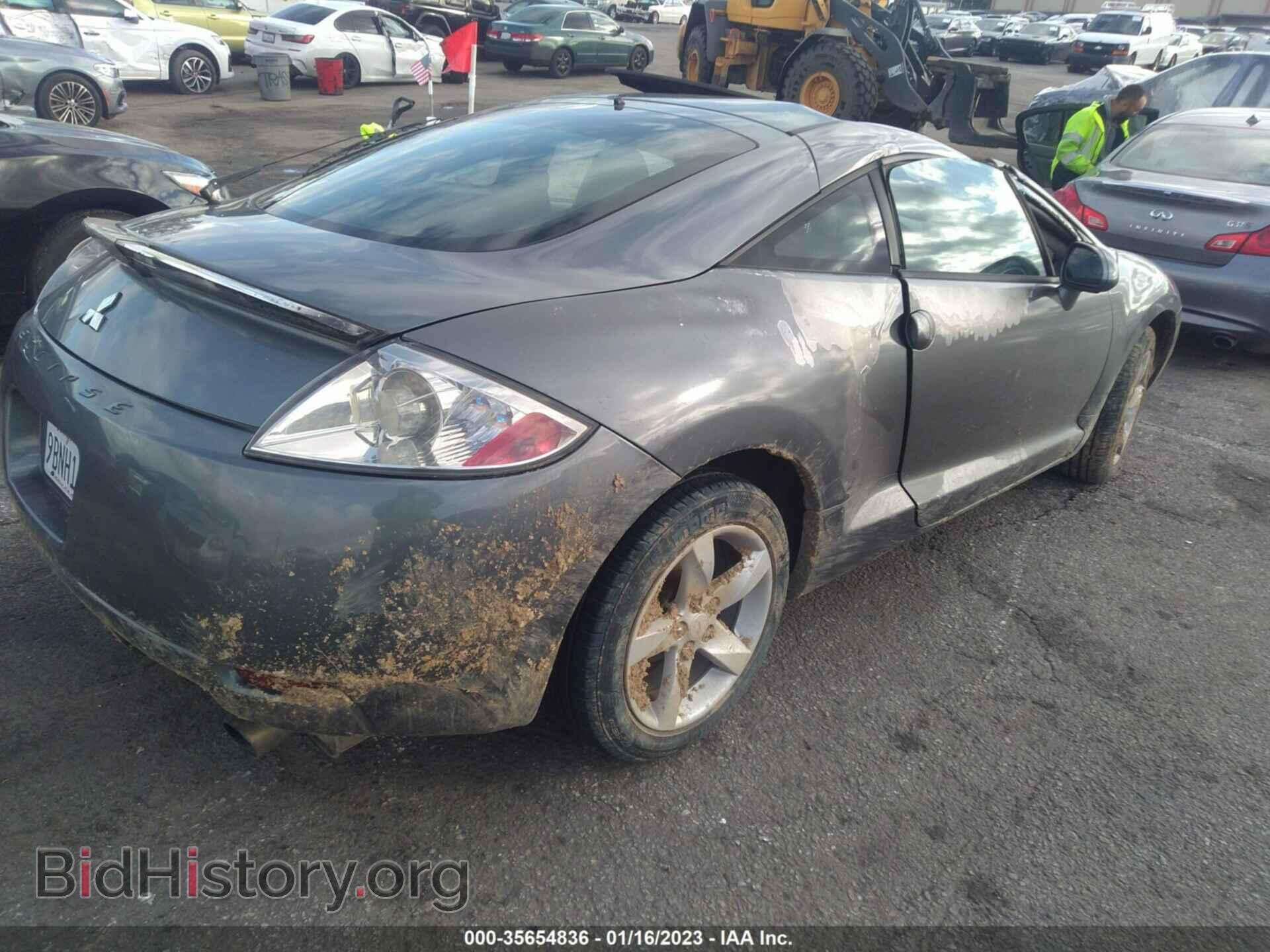 2006 MITSUBISHI ECLIPSE - VIN: 4A3AK24F26E056071 - Фото 4