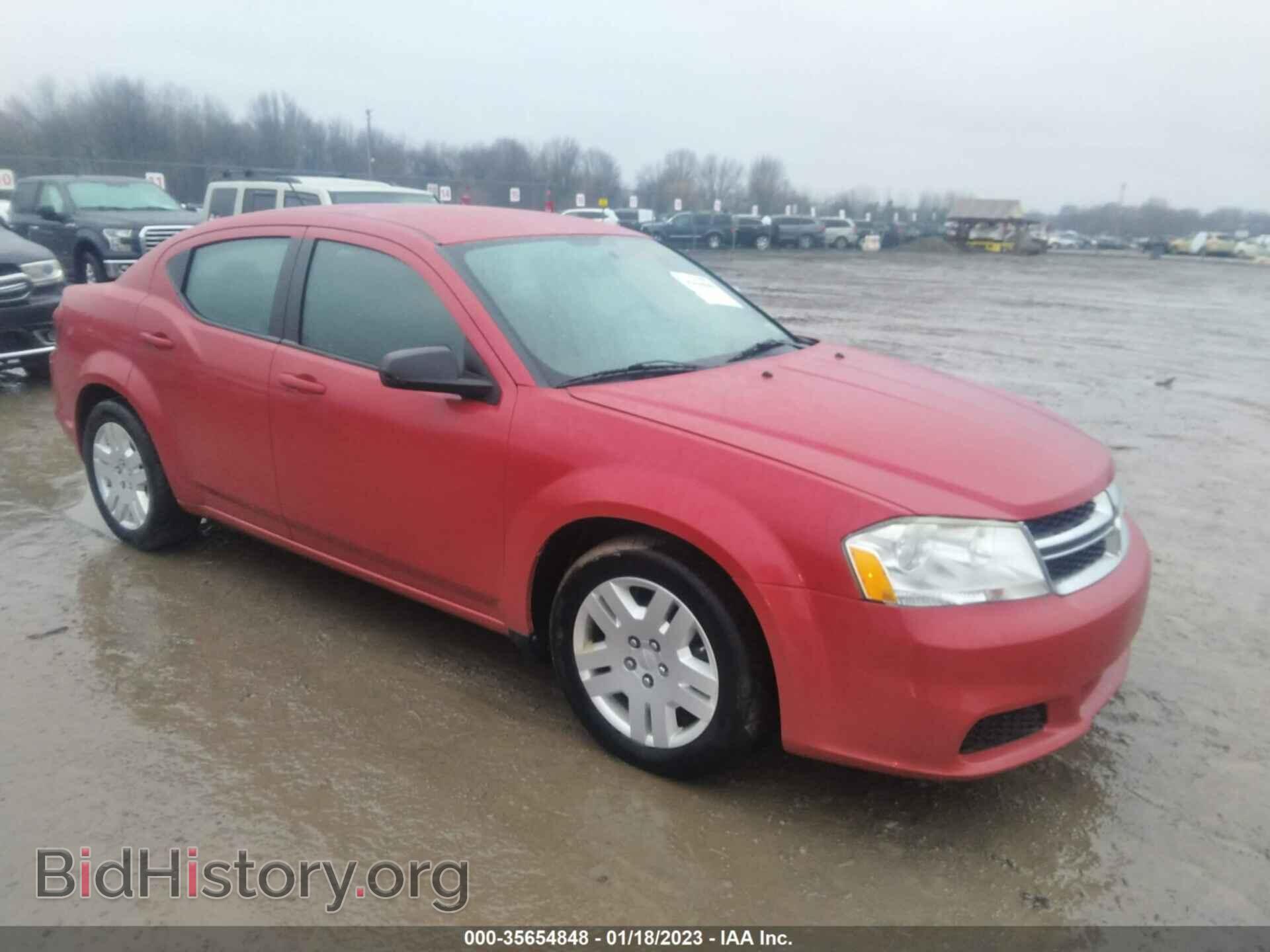 Photo 1C3CDZAG4DN748703 - DODGE AVENGER 2013