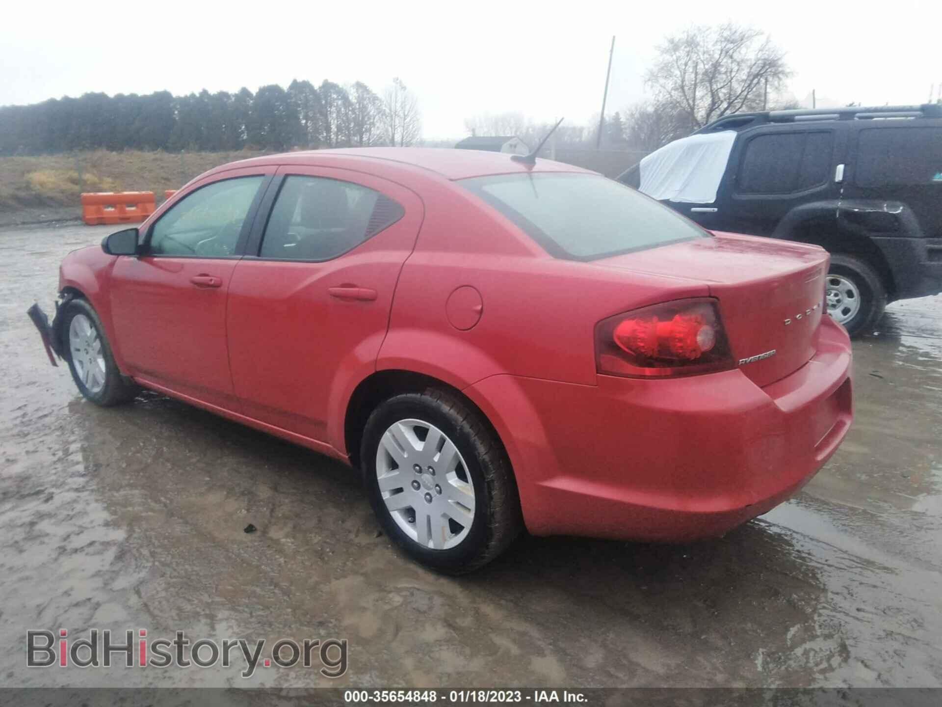 2013 DODGE AVENGER - VIN: 1C3CDZAG4DN748703 - Фото 3
