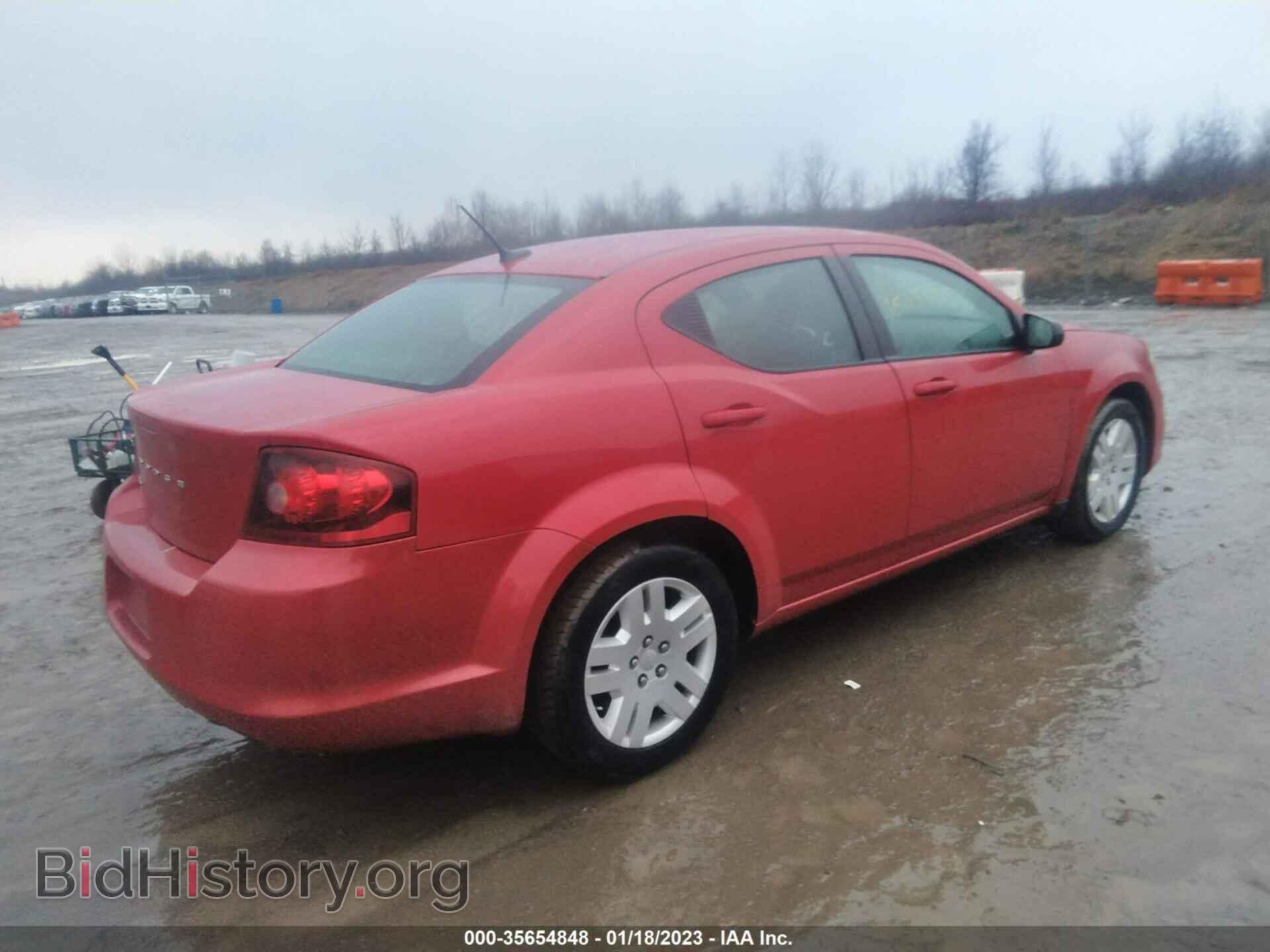 2013 DODGE AVENGER - VIN: 1C3CDZAG4DN748703 - Фото 4
