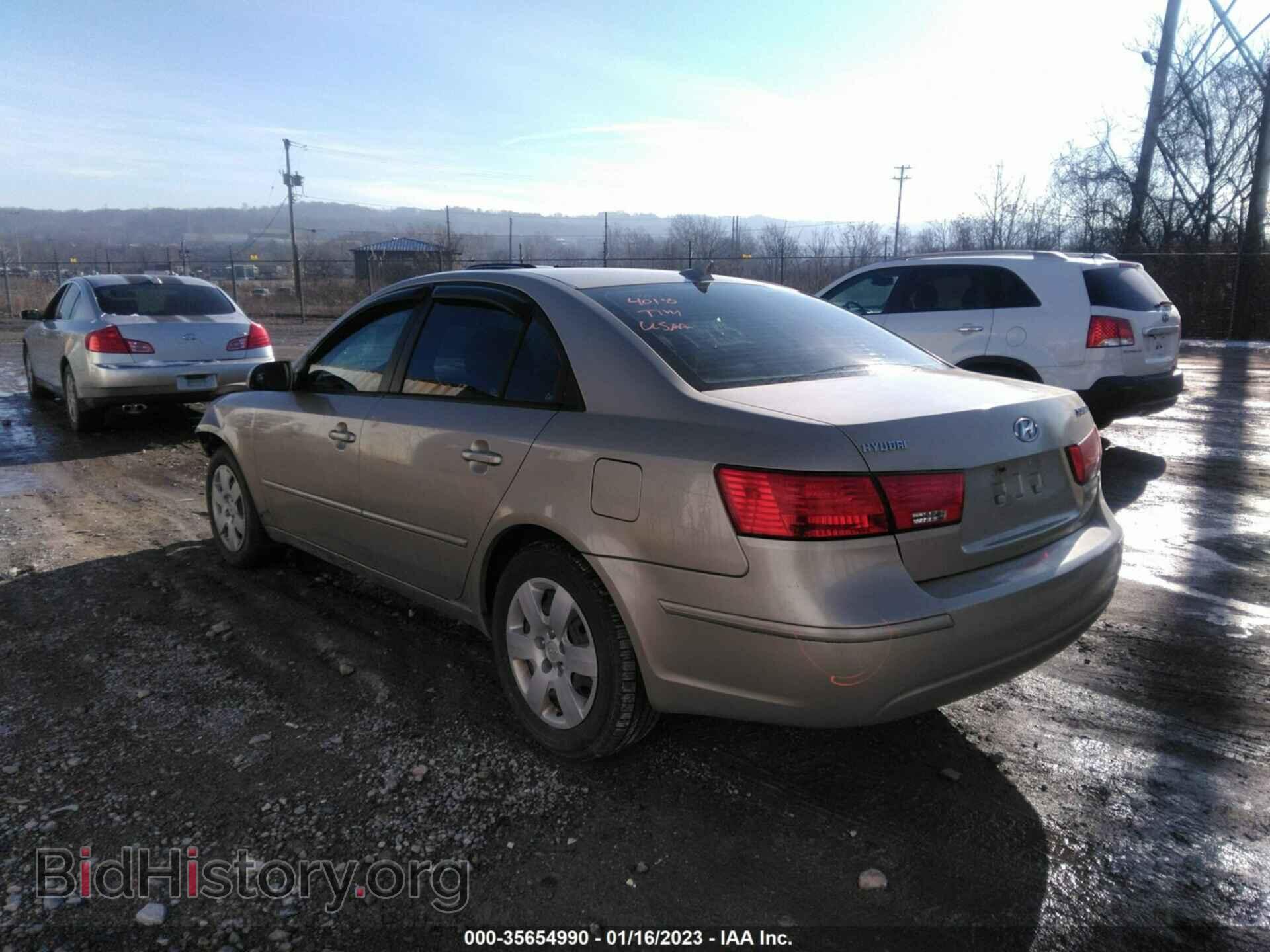 2009 HYUNDAI SONATA - VIN: 5NPET46C99H445763 - Фото 3