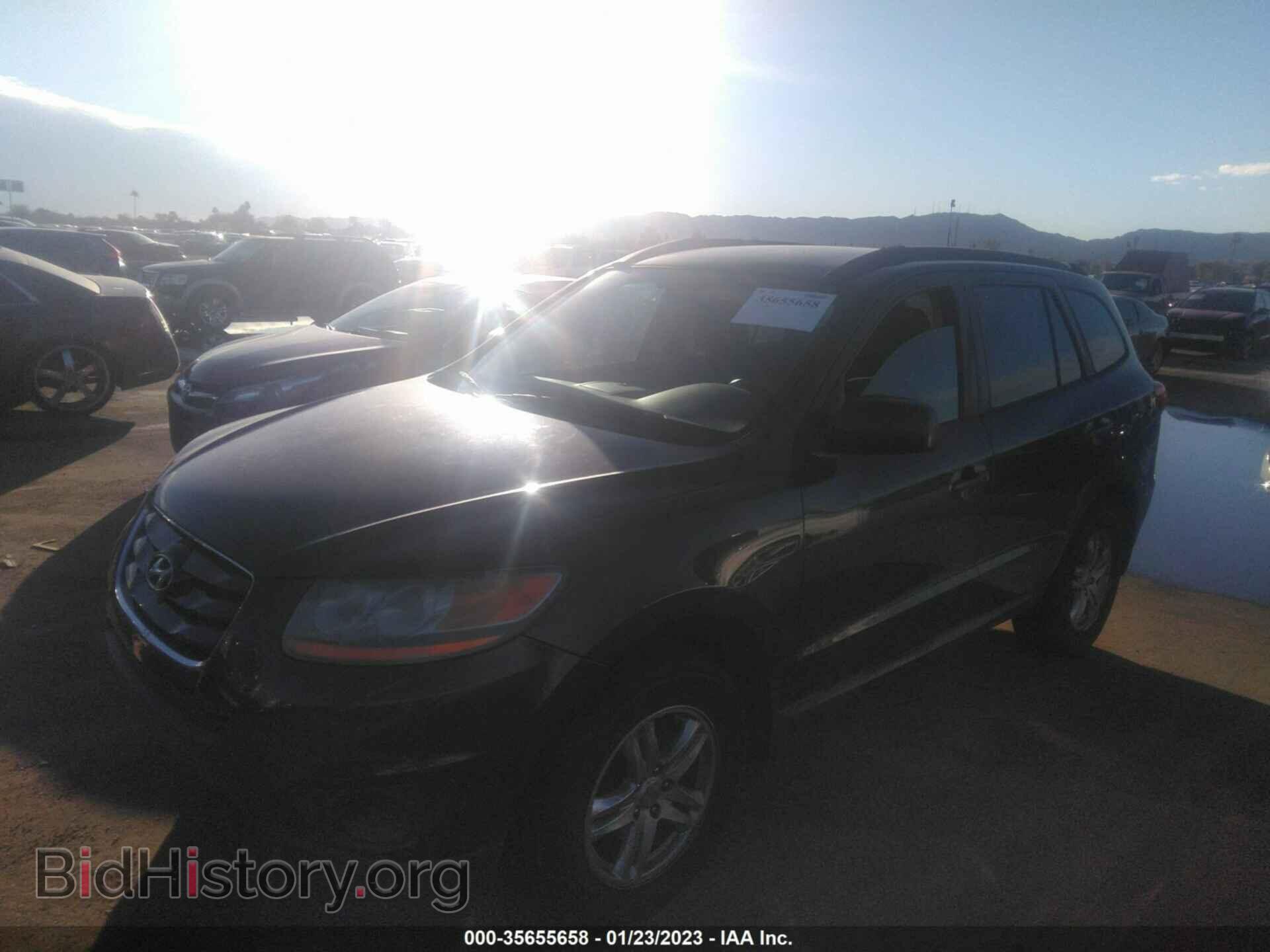 2010 HYUNDAI SANTA FE - VIN: 5NMSG3AB0AH398978 - Фото 2