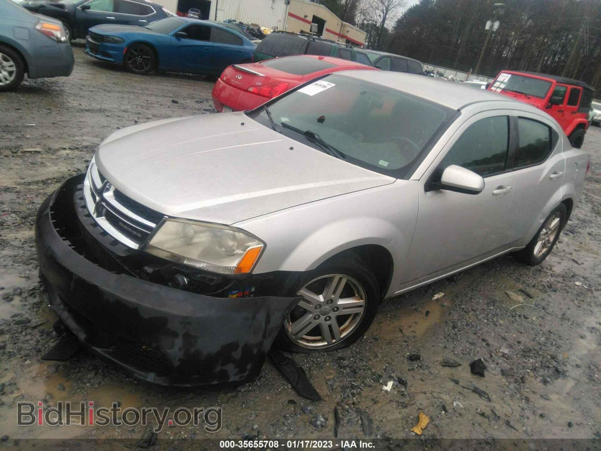 2012 DODGE AVENGER - VIN: 1C3CDZCB2CN160220 - Фото 2