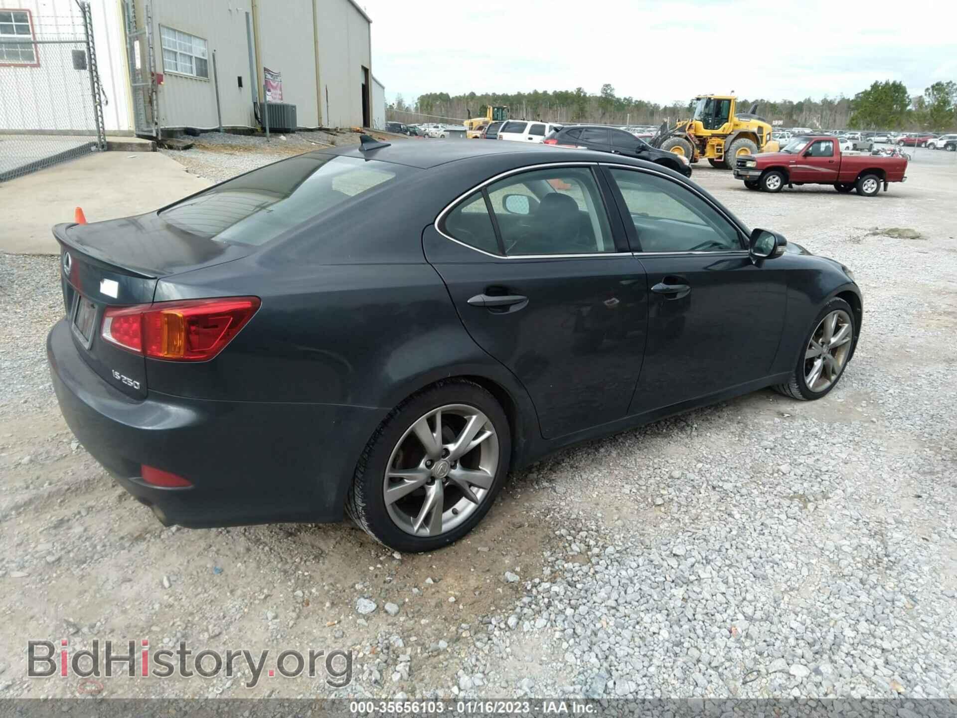 2009 LEXUS IS 250 - VIN: JTHBK262595095578 - Фото 4