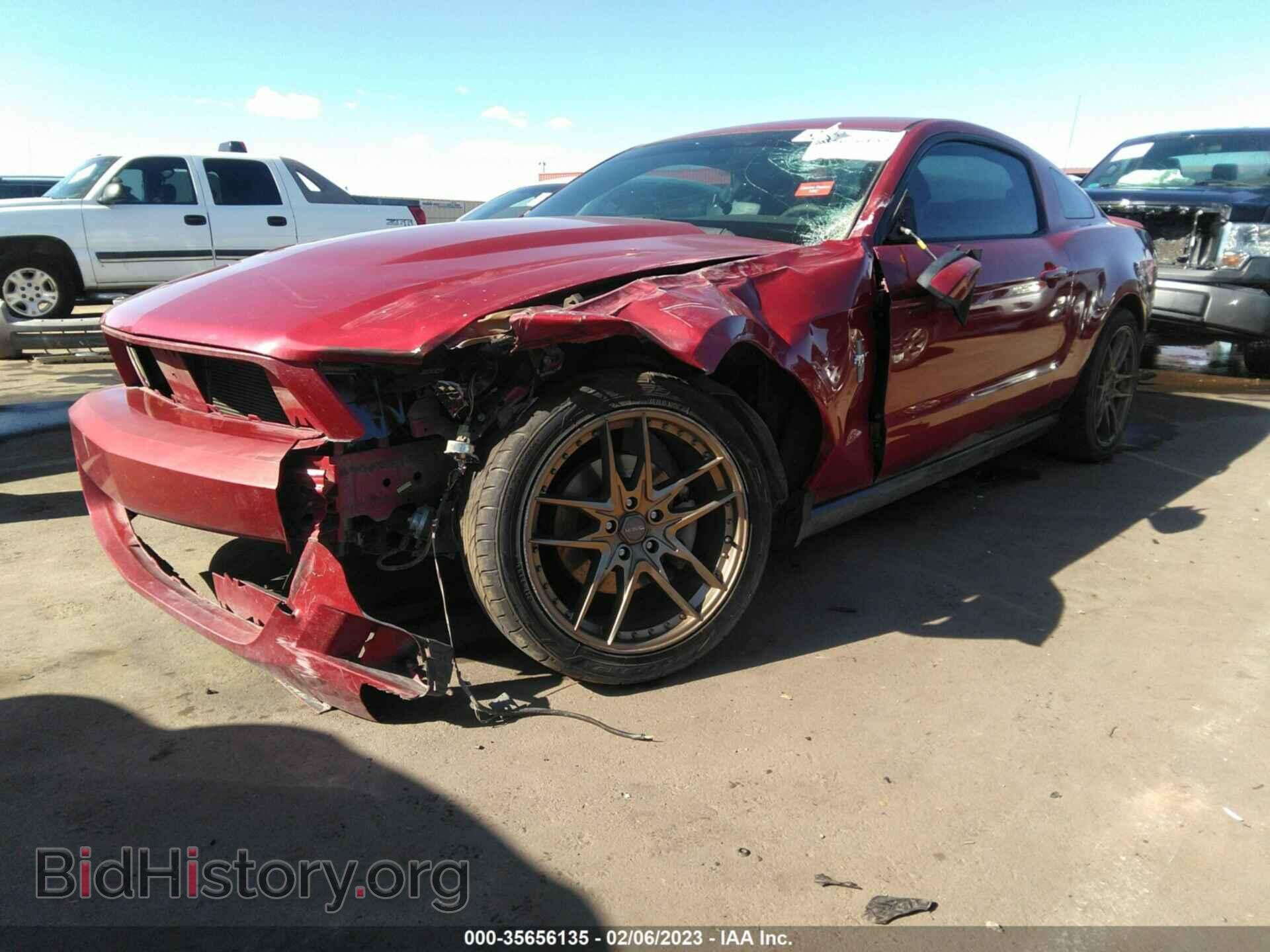 2012 FORD MUSTANG - VIN: 1ZVBP8AM1C5224385 - Фото 2