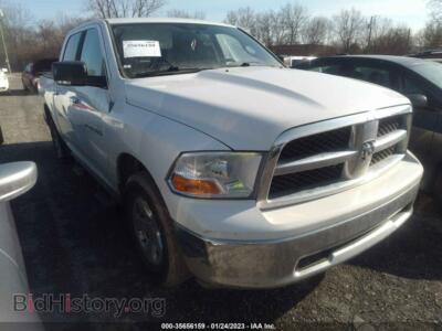 2012 RAM 1500 SLT, белый — VIN 1C6RD7LP7CS178677, IAAI