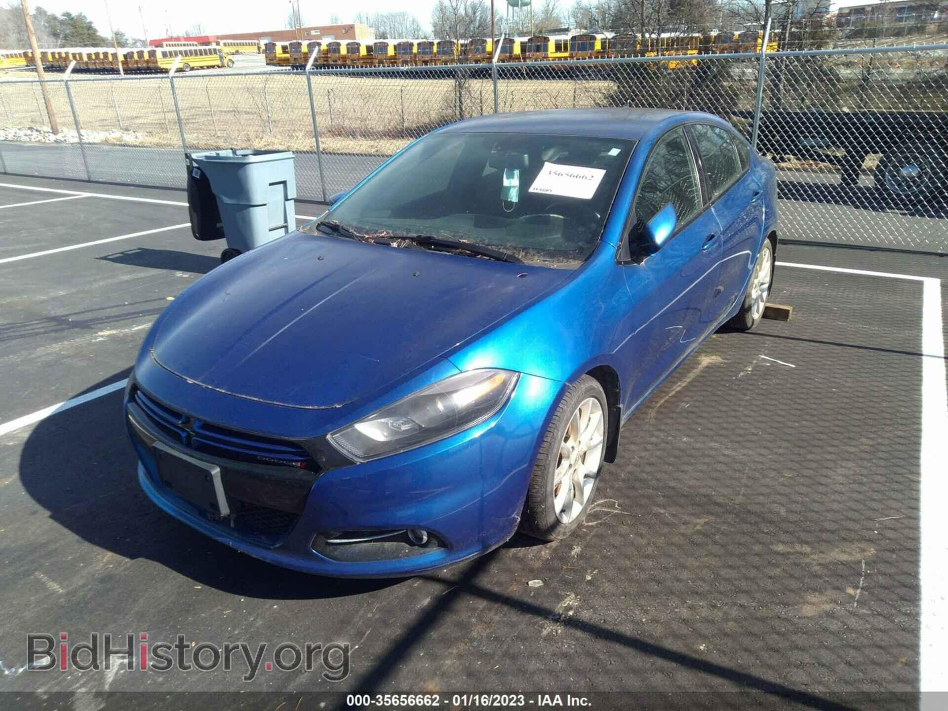 2013 DODGE DART - VIN: 1C3CDFBH5DD182076 - Фото 2