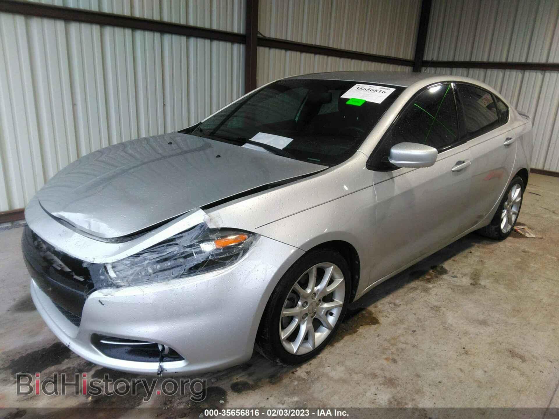 2013 DODGE DART - VIN: 1C3CDFBA3DD103149 - Фото 2