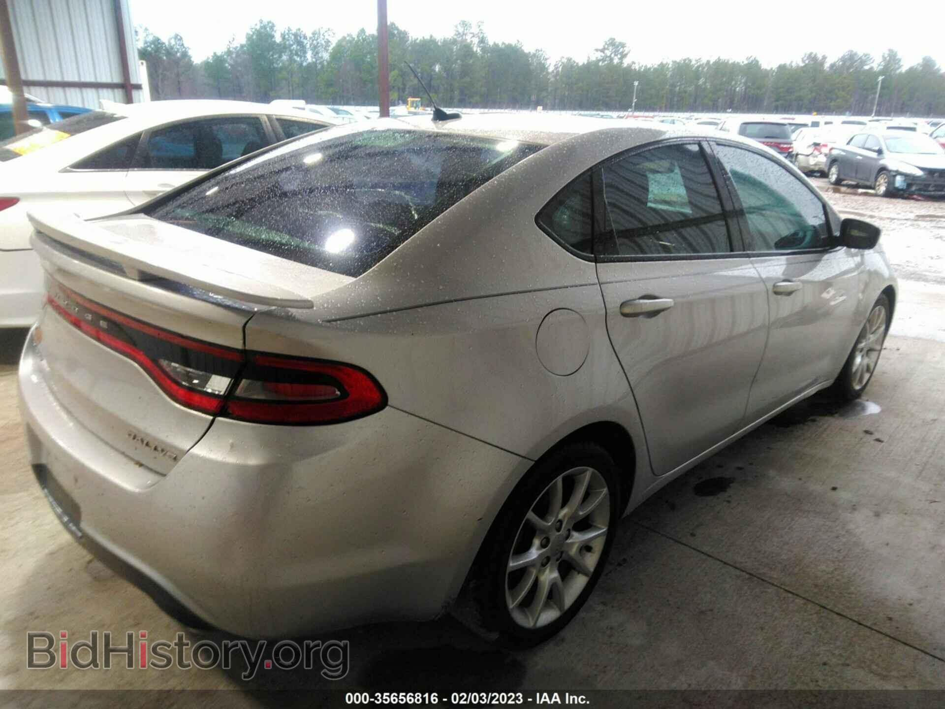 2013 DODGE DART - VIN: 1C3CDFBA3DD103149 - Фото 4