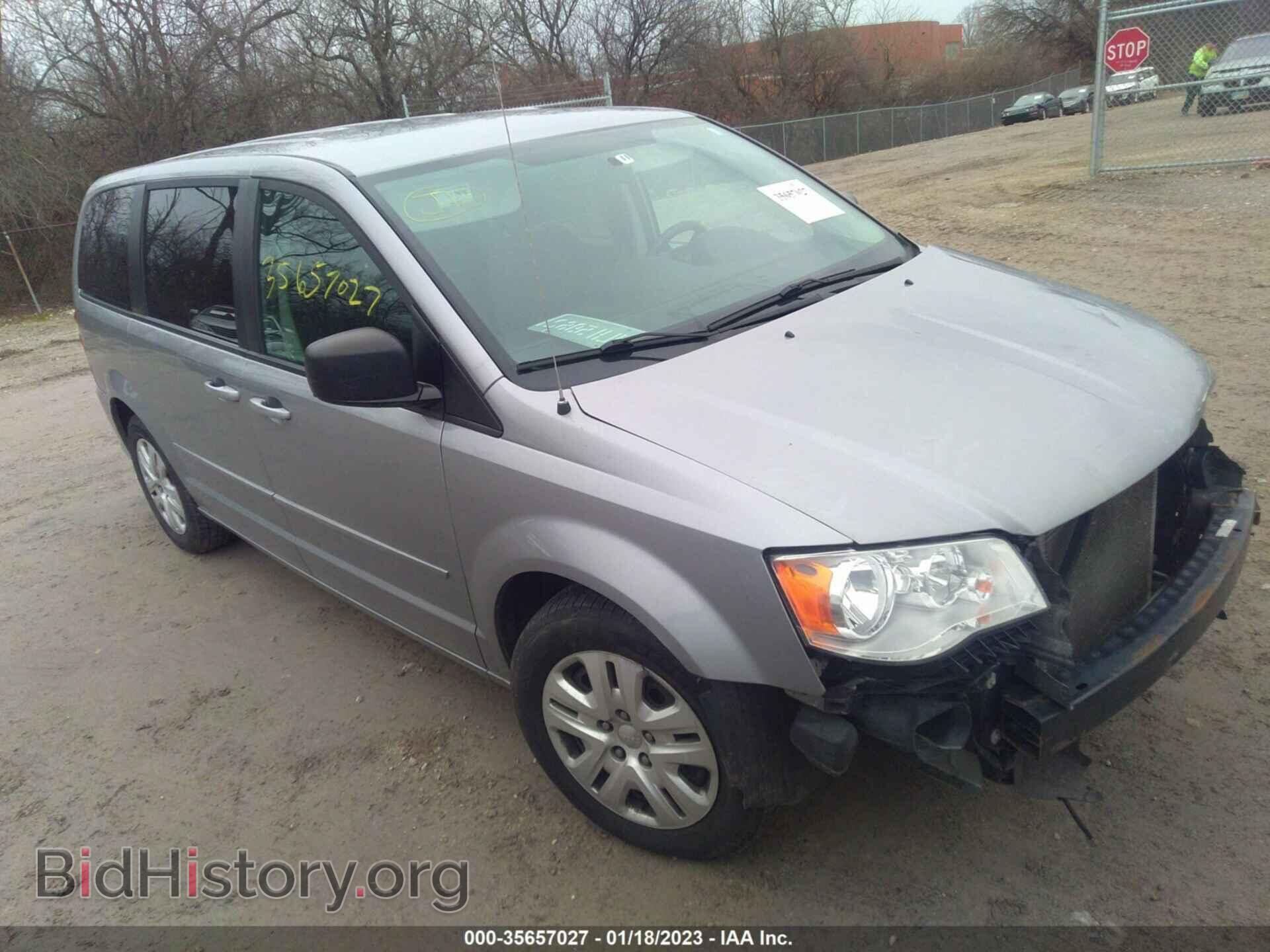 Фотография 2C4RDGBG7GR125060 - DODGE GRAND CARAVAN 2016