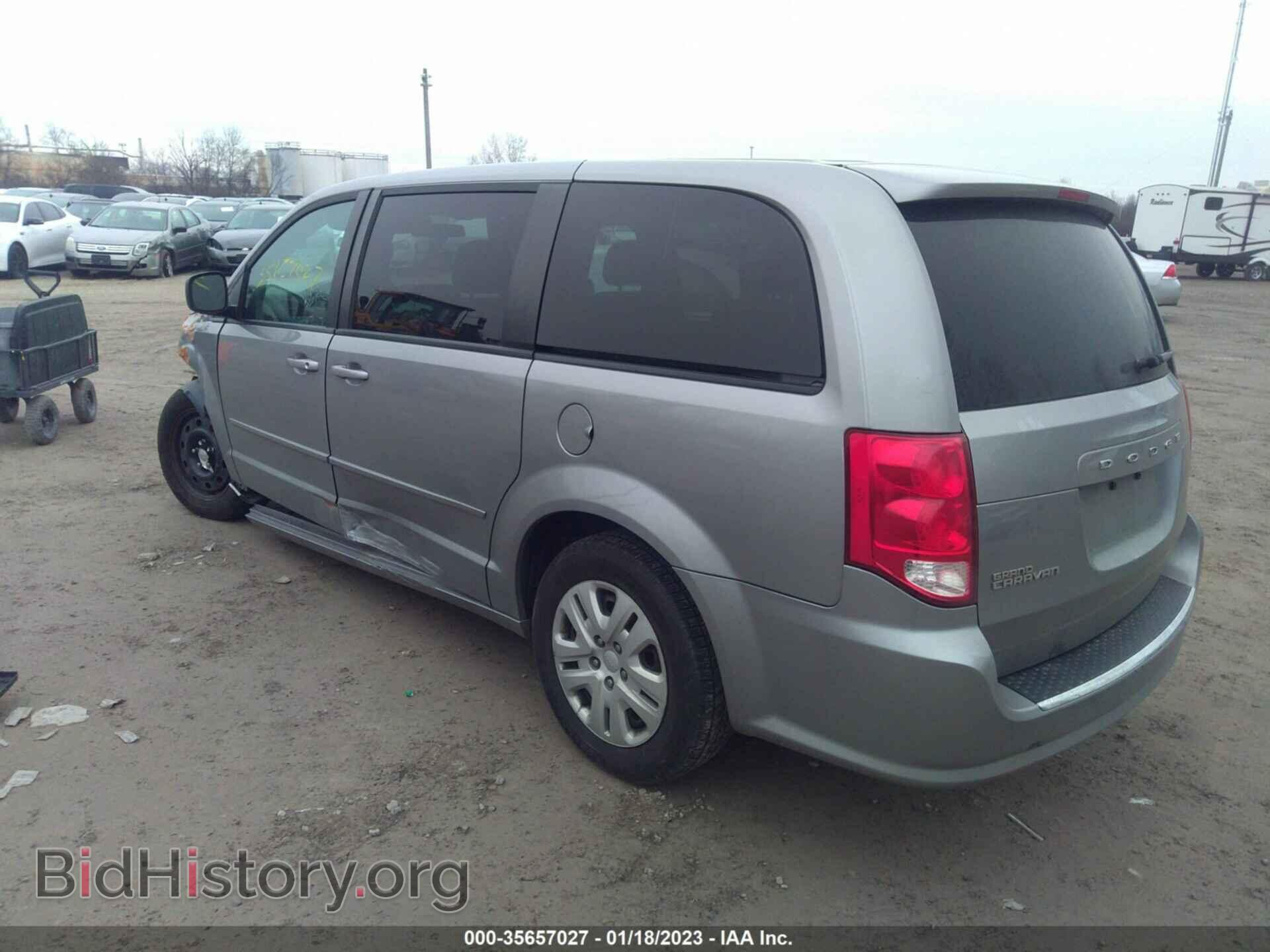 2016 DODGE GRAND CARAVAN - VIN: 2C4RDGBG7GR125060 - Фото 3