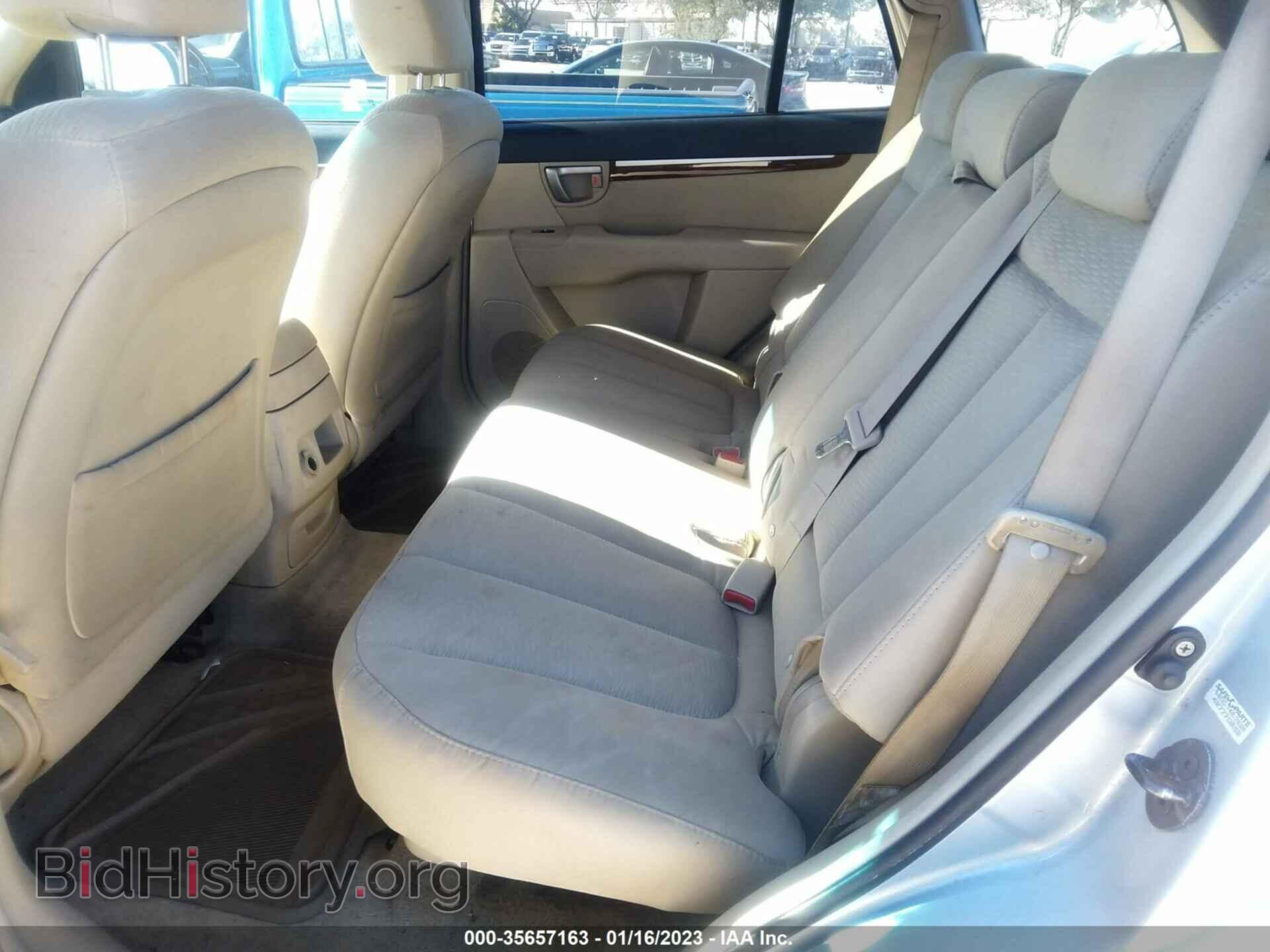 2007 HYUNDAI SANTA FE - VIN: 5NMSG13D37H092546 - Фото 8