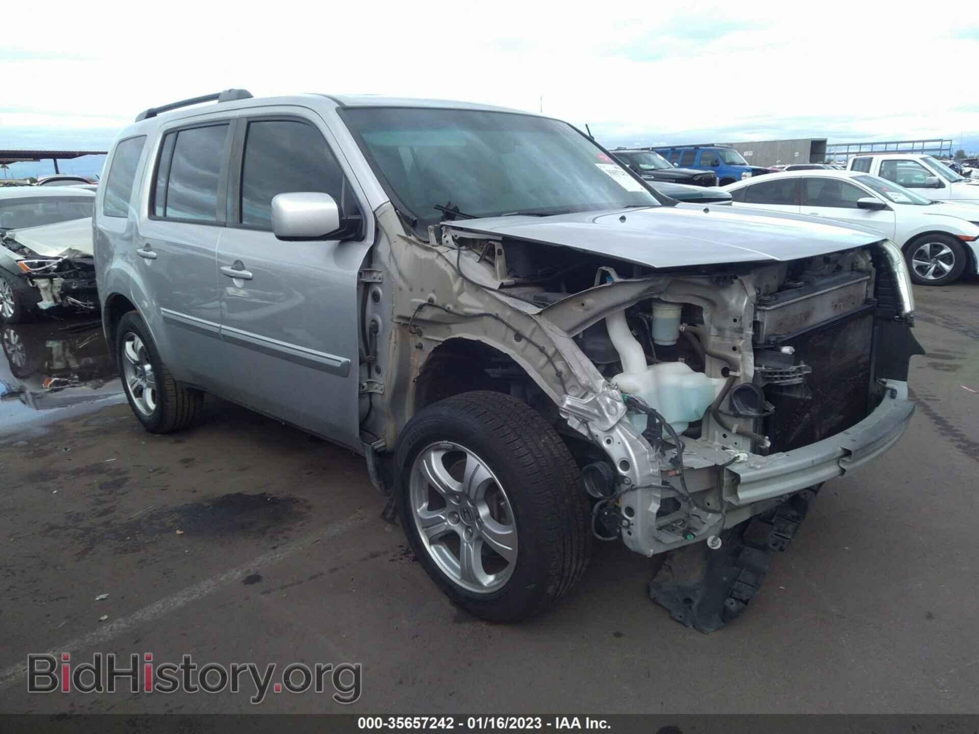 Фотография 5FNYF3H59CB026038 - HONDA PILOT 2012