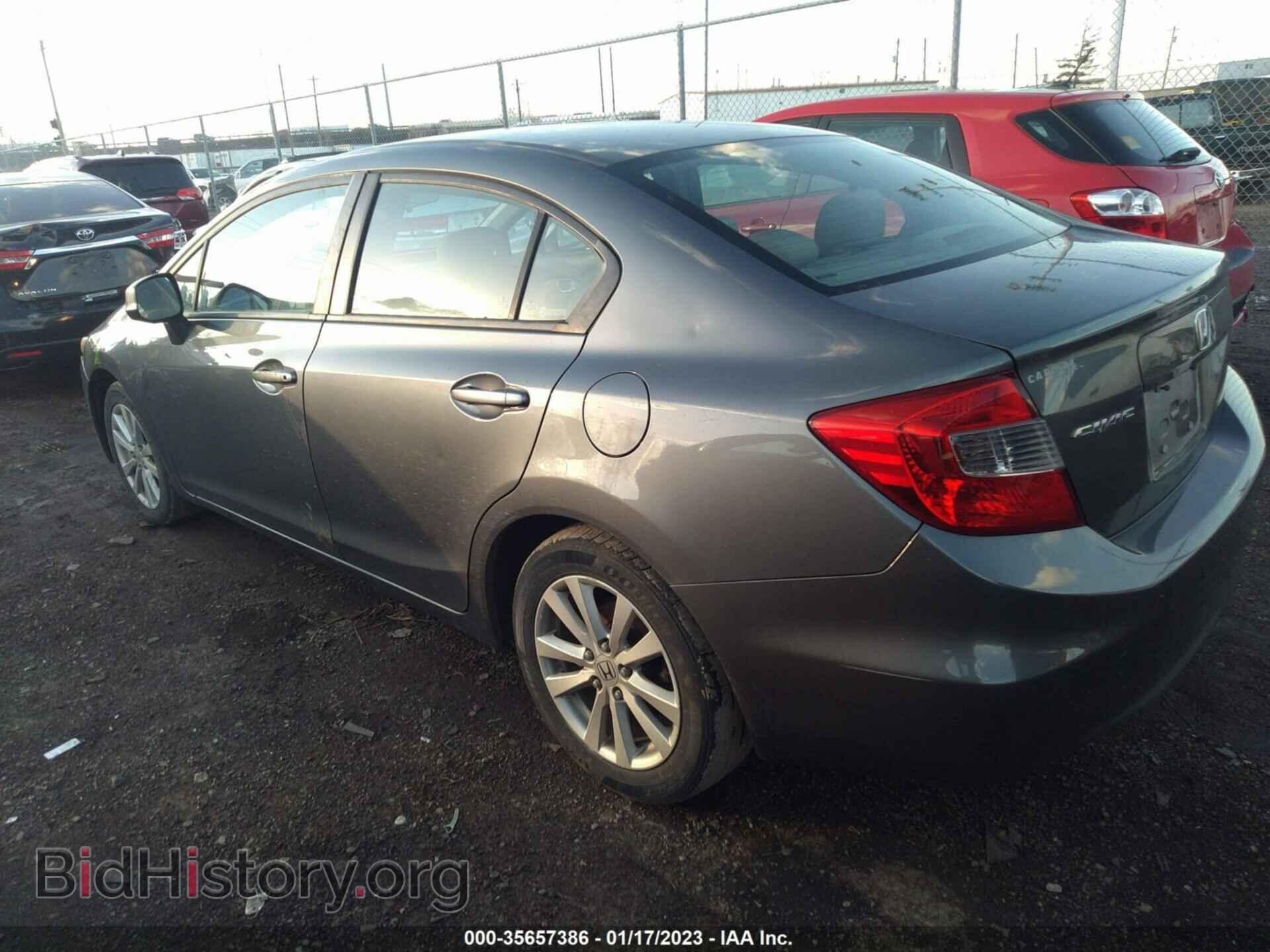 2012 HONDA CIVIC - VIN: 19XFB2F8XCE088662 - Фото 3