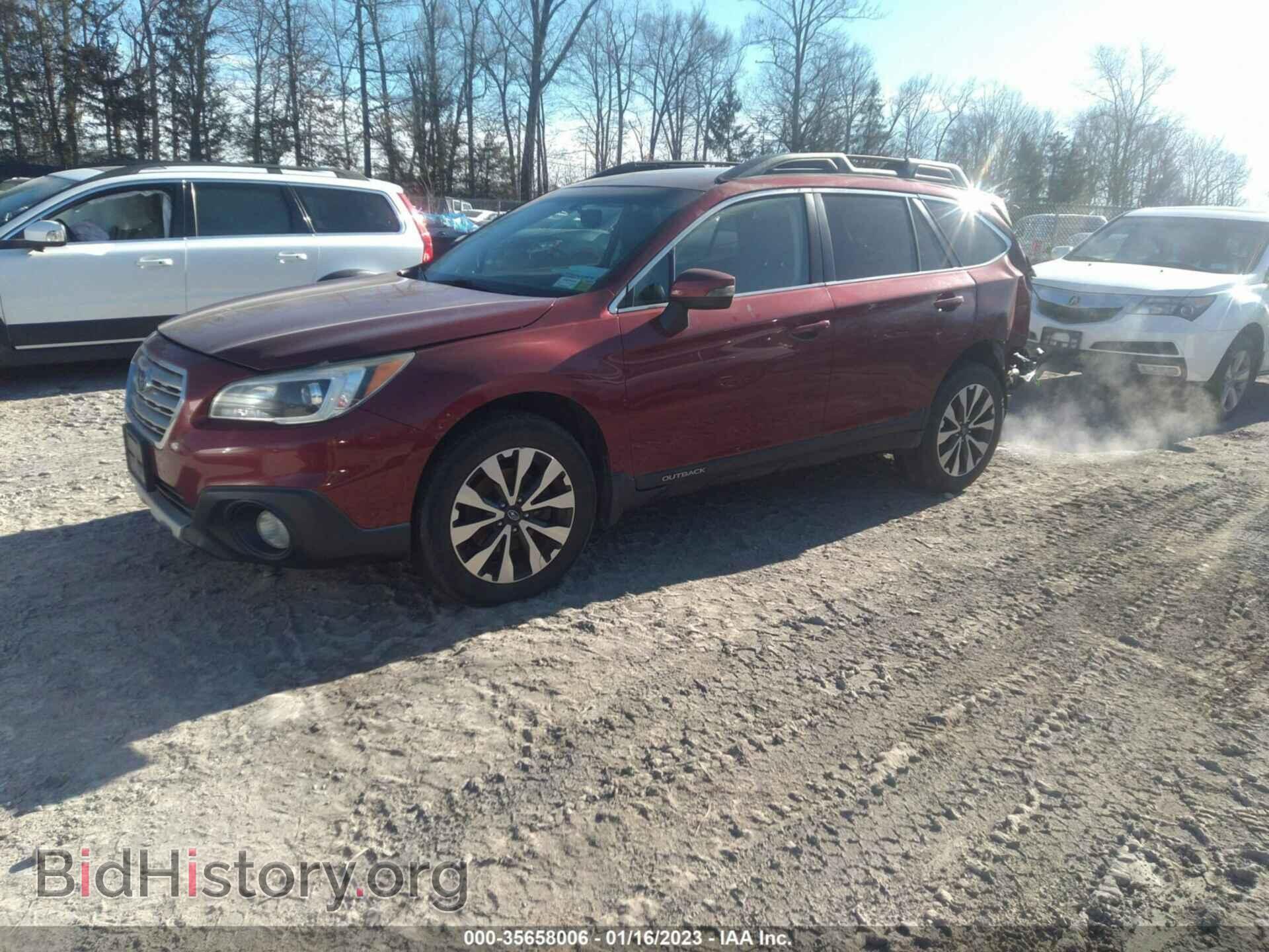 2015 SUBARU OUTBACK - VIN: 4S4BSALC5F3318553 - Фото 2