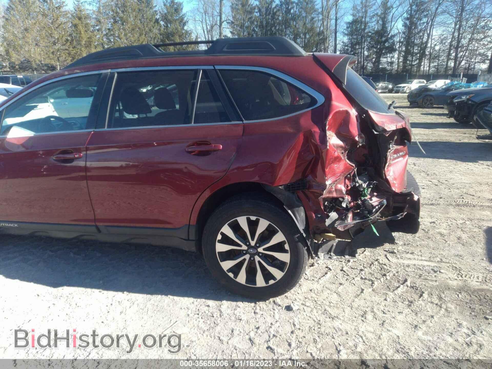 2015 SUBARU OUTBACK - VIN: 4S4BSALC5F3318553 - Фото 6
