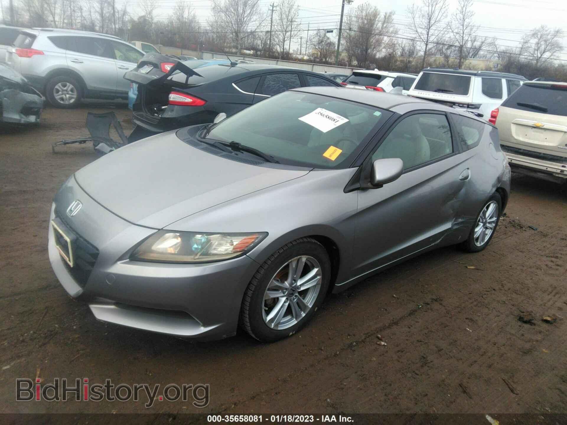 2011 HONDA CR-Z - VIN: JHMZF1D43BS003621 - Фото 2
