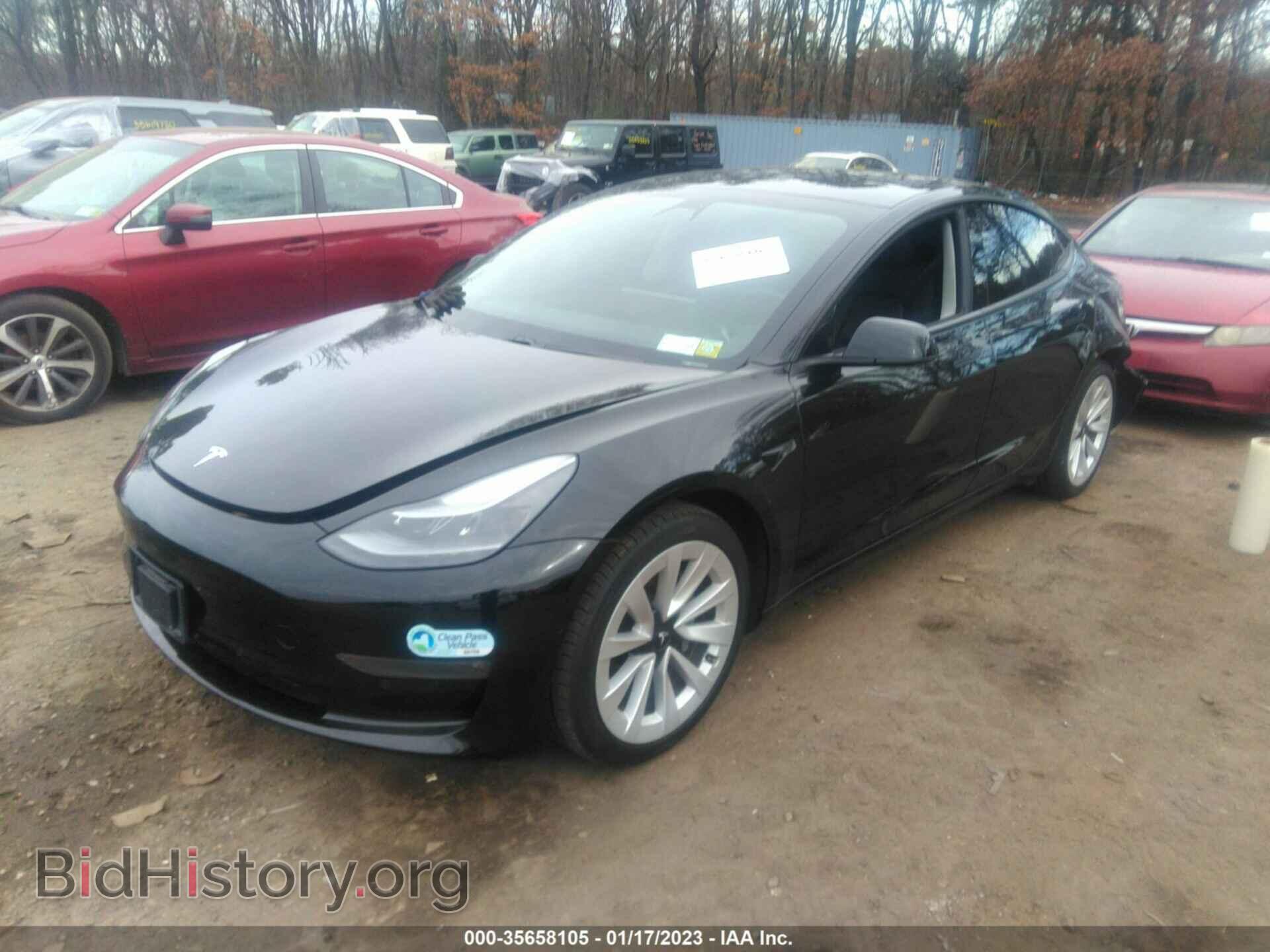 2021 TESLA MODEL 3 - VIN: 5YJ3E1EB8MF015156 - Photo 2