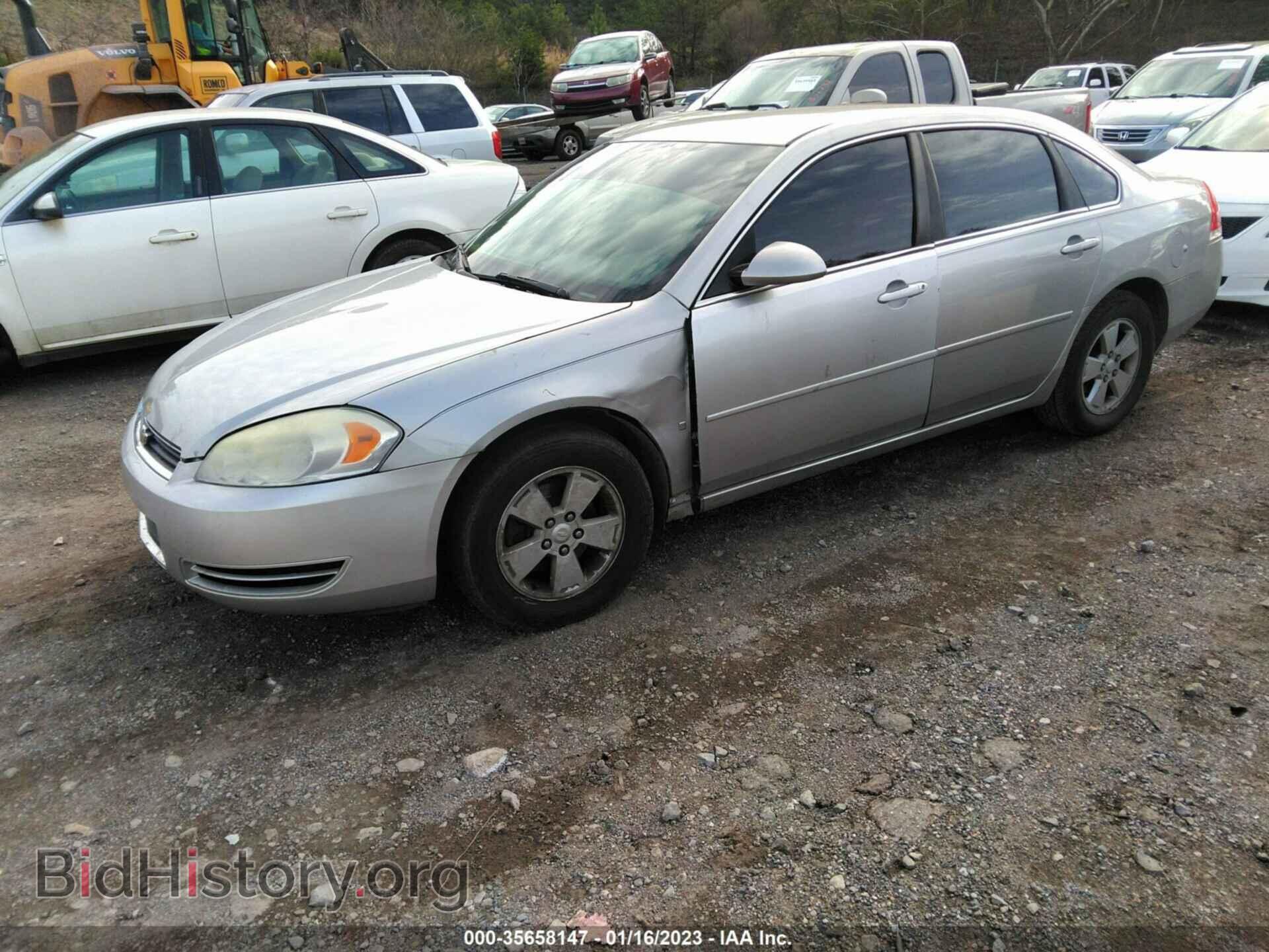 2007 CHEVROLET IMPALA - VIN: 2G1WT55N879357356 - Фото 2