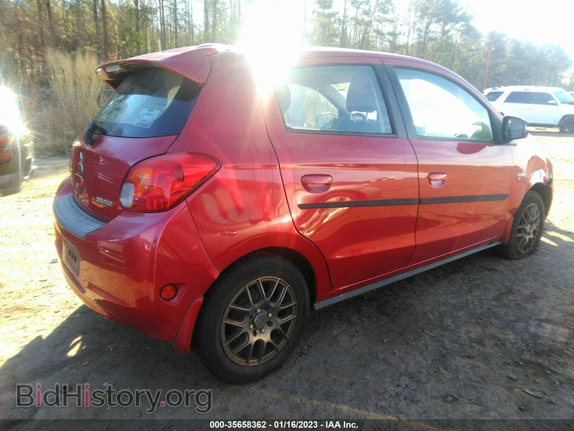 2014 MITSUBISHI MIRAGE - VIN: ML32A3HJ2EH026065 - Photo 4