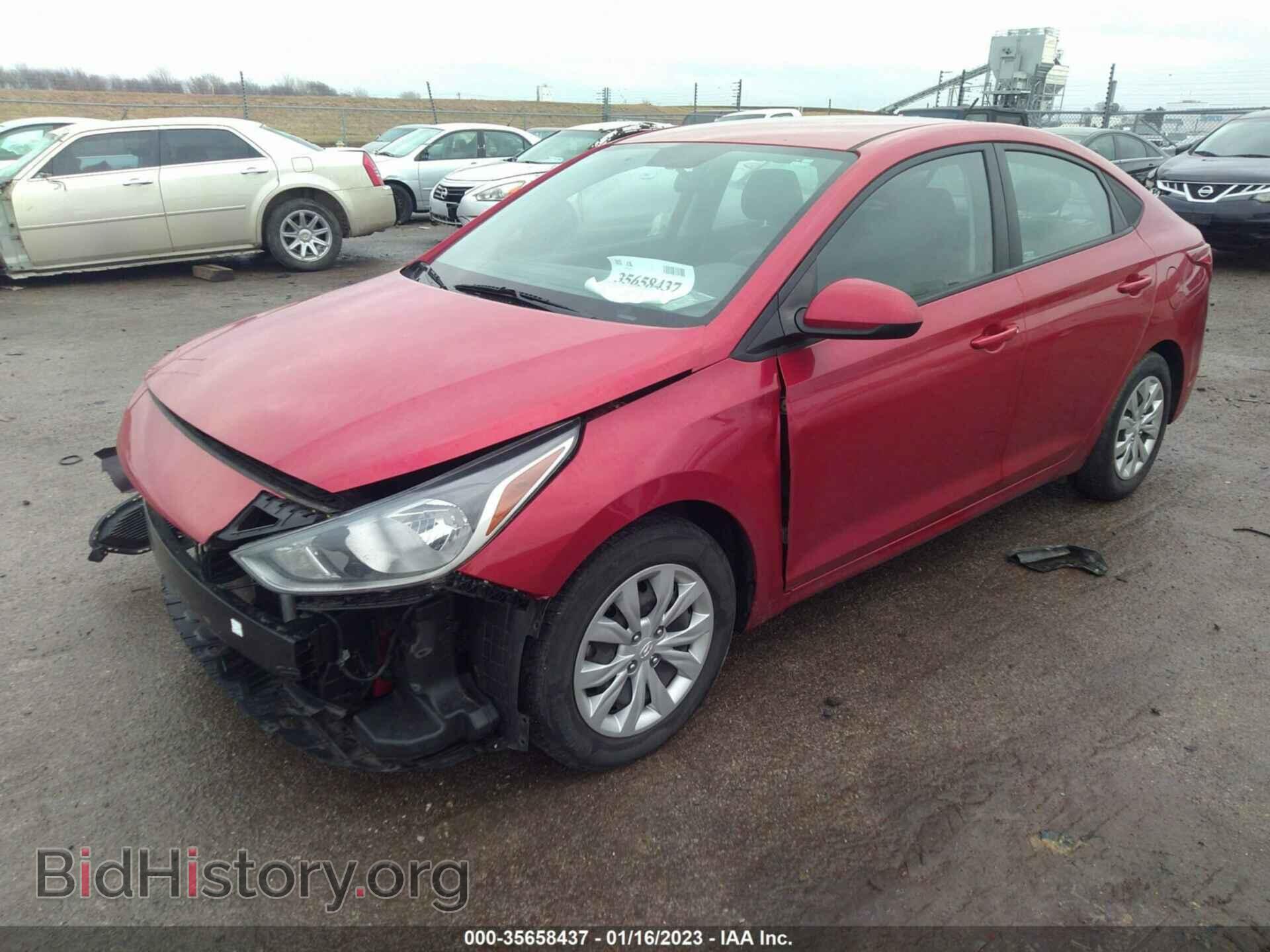 2019 HYUNDAI ACCENT - VIN: 3KPC24A35KE072846 - Фото 2