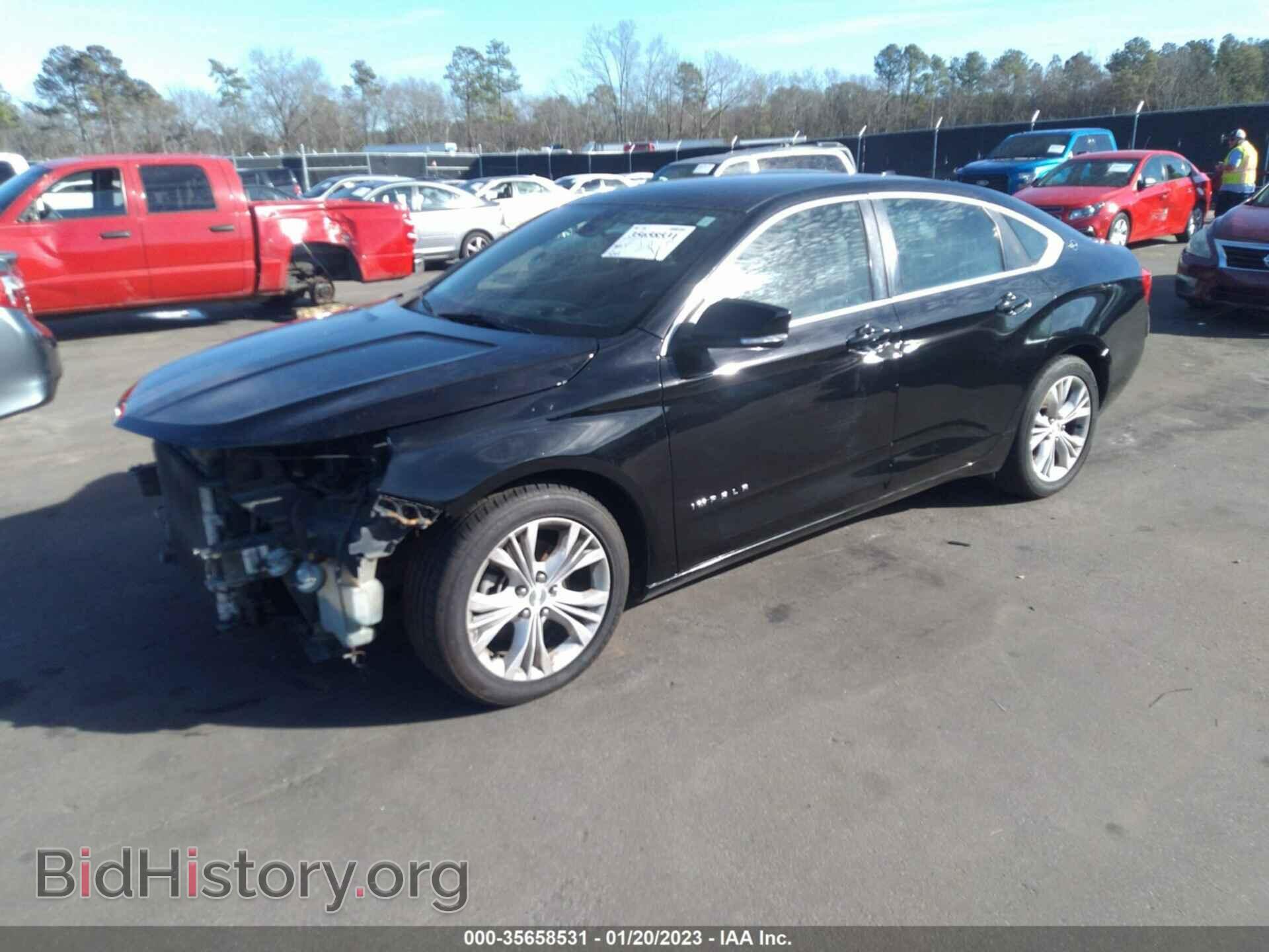 2014 CHEVROLET IMPALA - VIN: 2G1125S36E9126386 - Фото 2