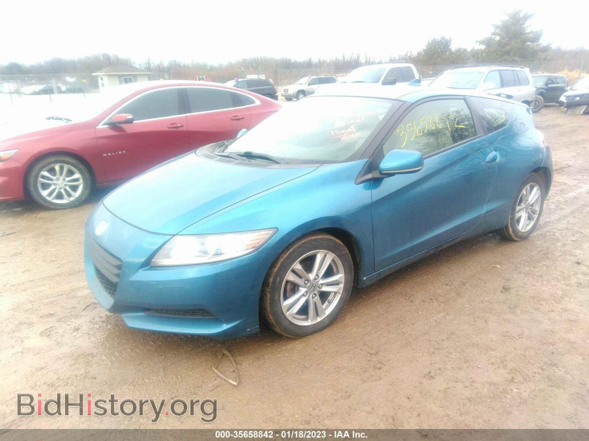 2012 HONDA CR-Z - VIN: JHMZF1C46CS003874 - Фото 2