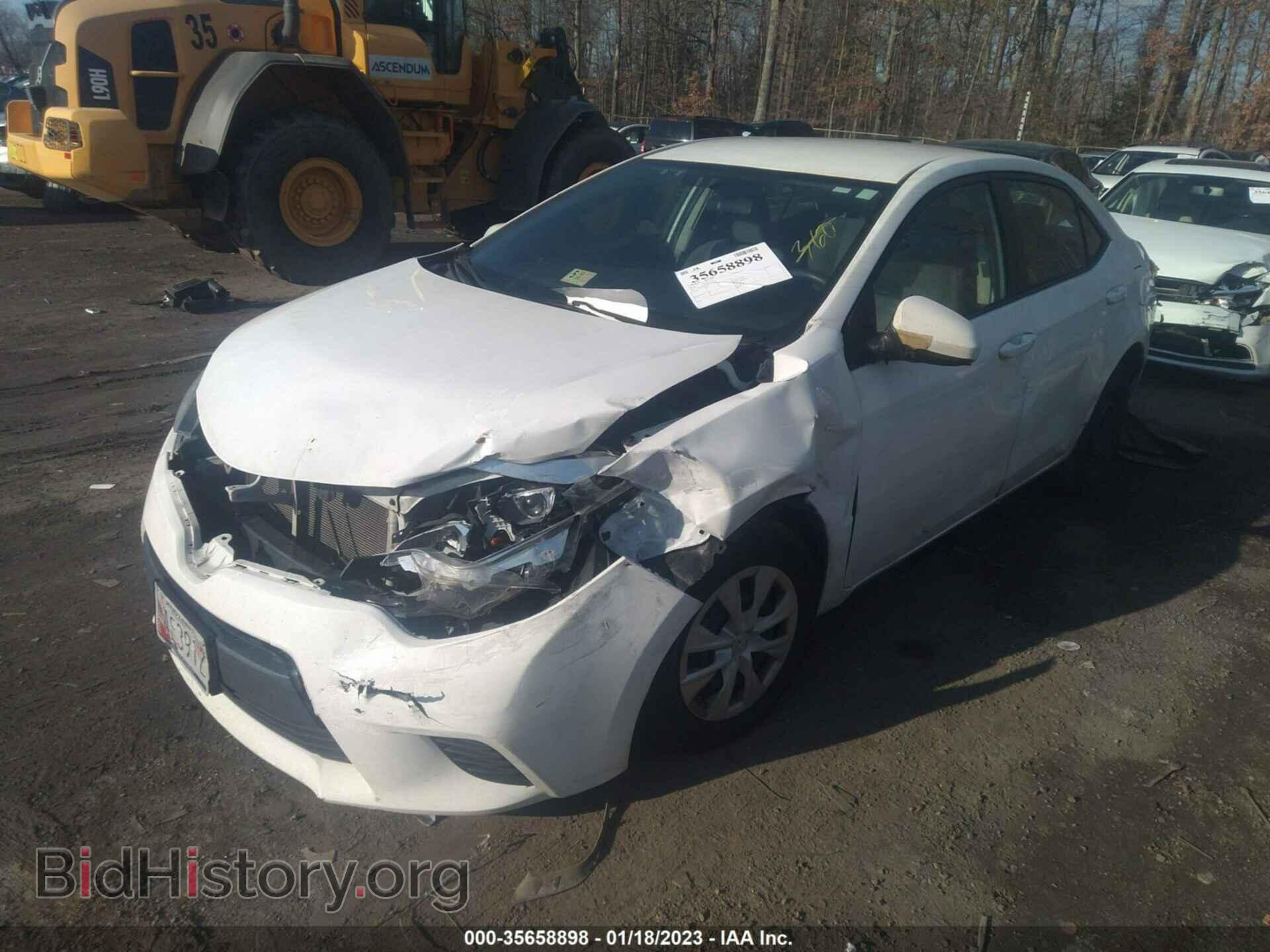 2014 TOYOTA COROLLA - VIN: 5YFBURHEXEP136828 - Фото 2