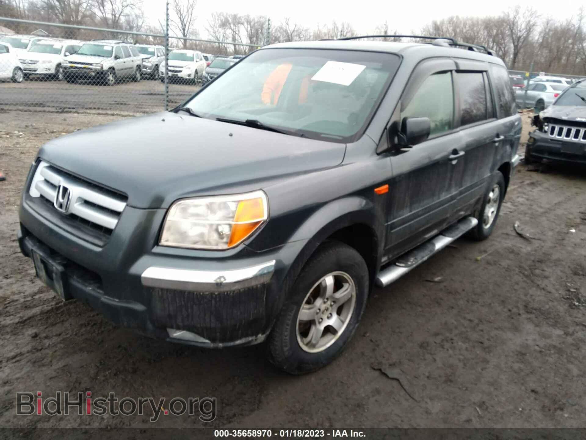 2006 HONDA PILOT - VIN: 5FNYF18736B013568 - Фото 2