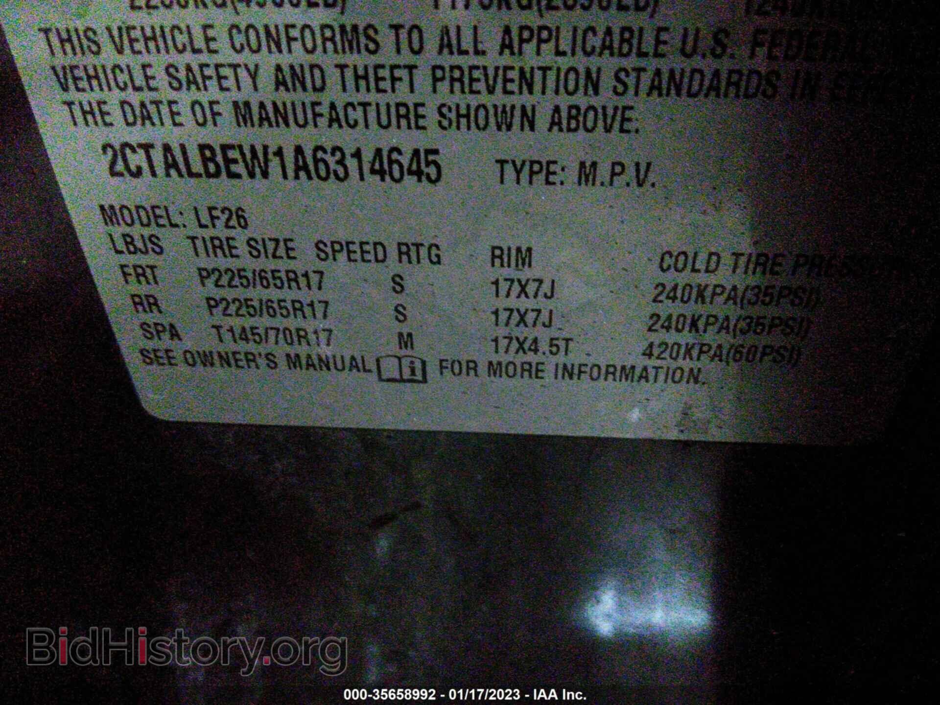 2010 GMC TERRAIN - VIN: 2CTALBEW1A6314645 - Фото 9