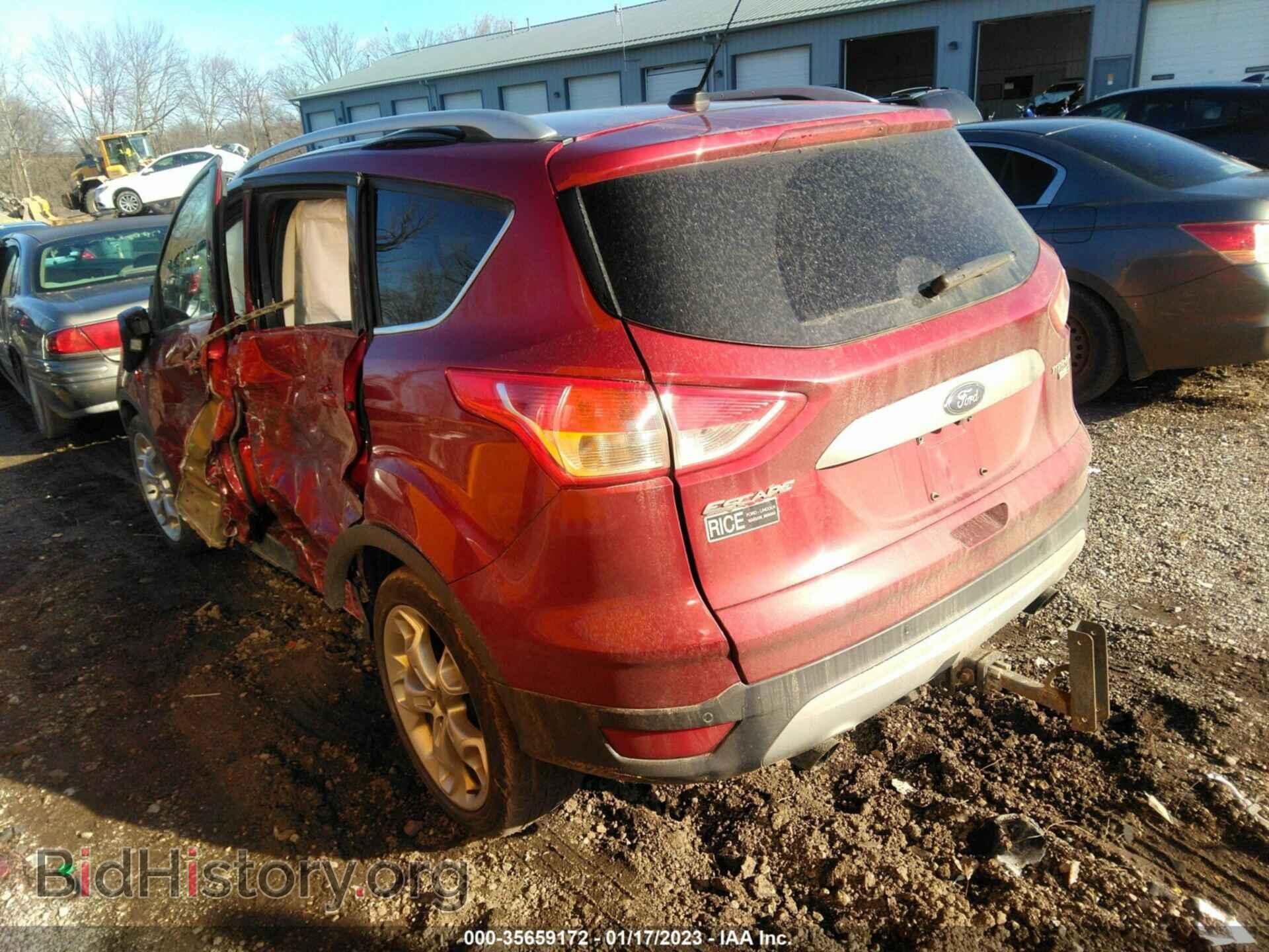 2014 FORD ESCAPE - VIN: 1FMCU9J92EUE10894 - Фото 3