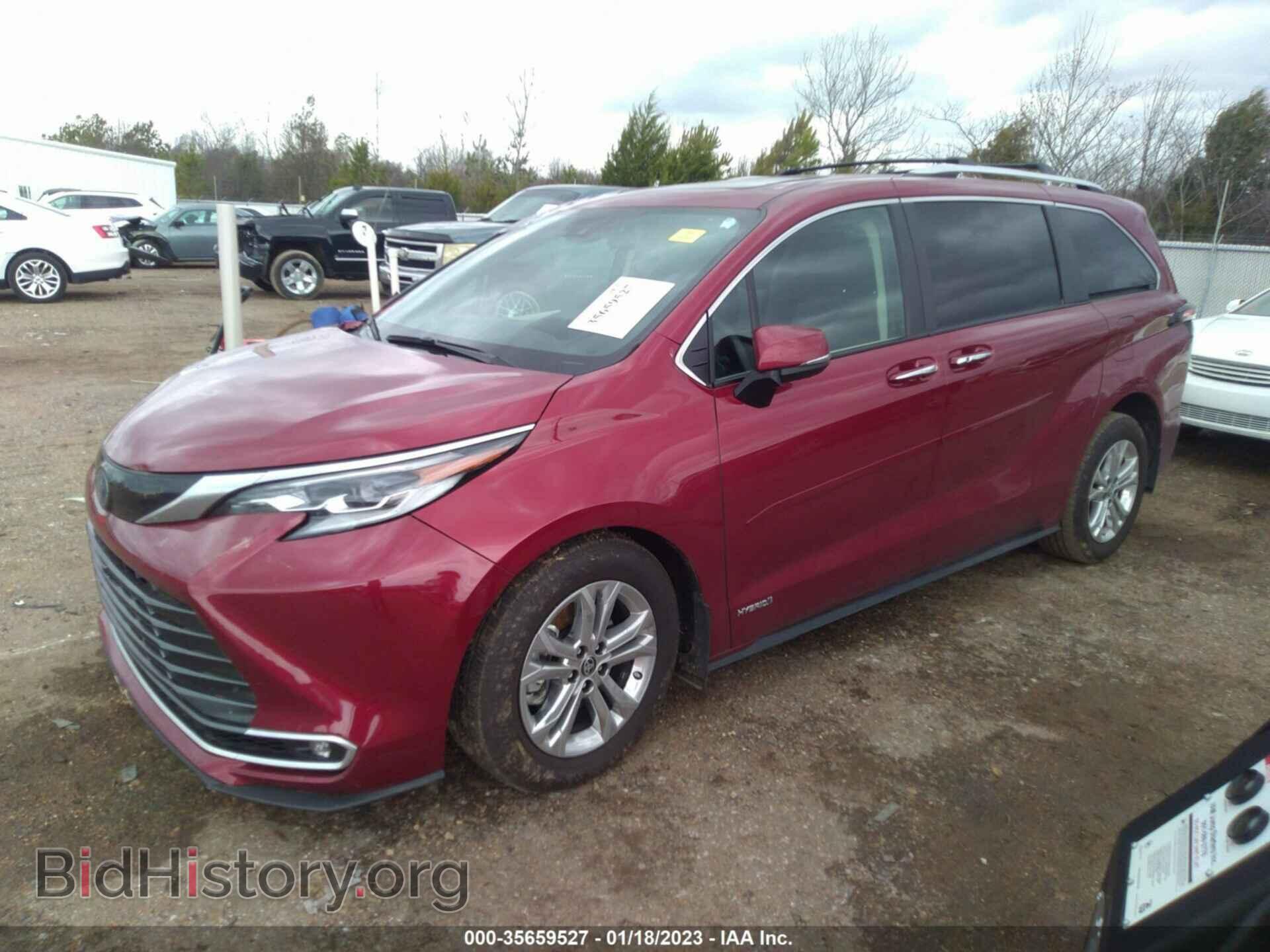 2021 TOYOTA SIENNA - VIN: 5TDESKFC0MS031149 - Фото 2