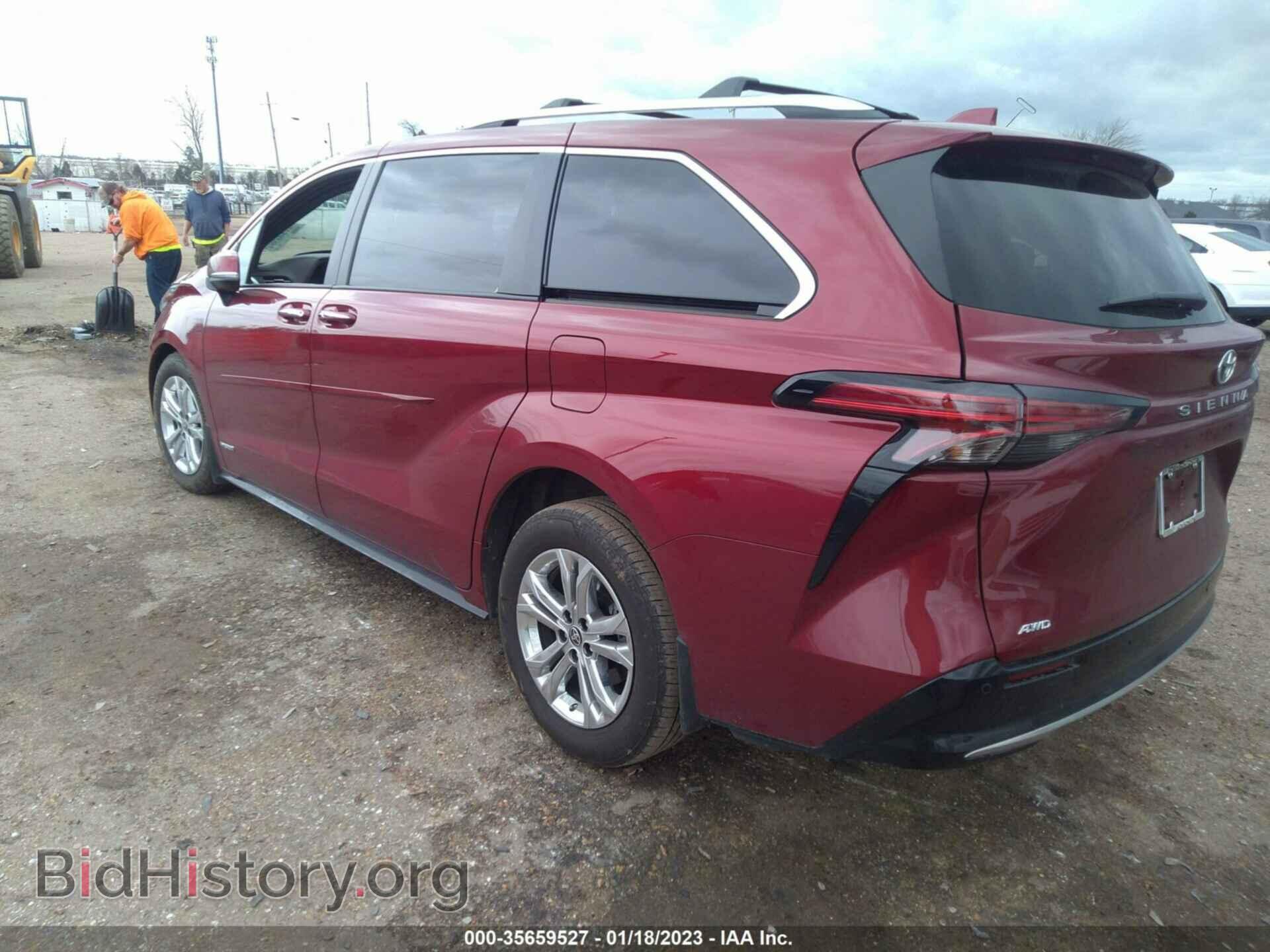 2021 TOYOTA SIENNA - VIN: 5TDESKFC0MS031149 - Фото 3