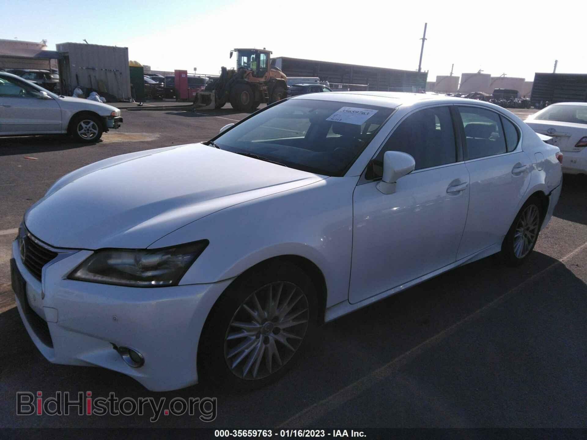 2013 LEXUS GS 350 - VIN: JTHBE1BL1D5009448 - Фото 2