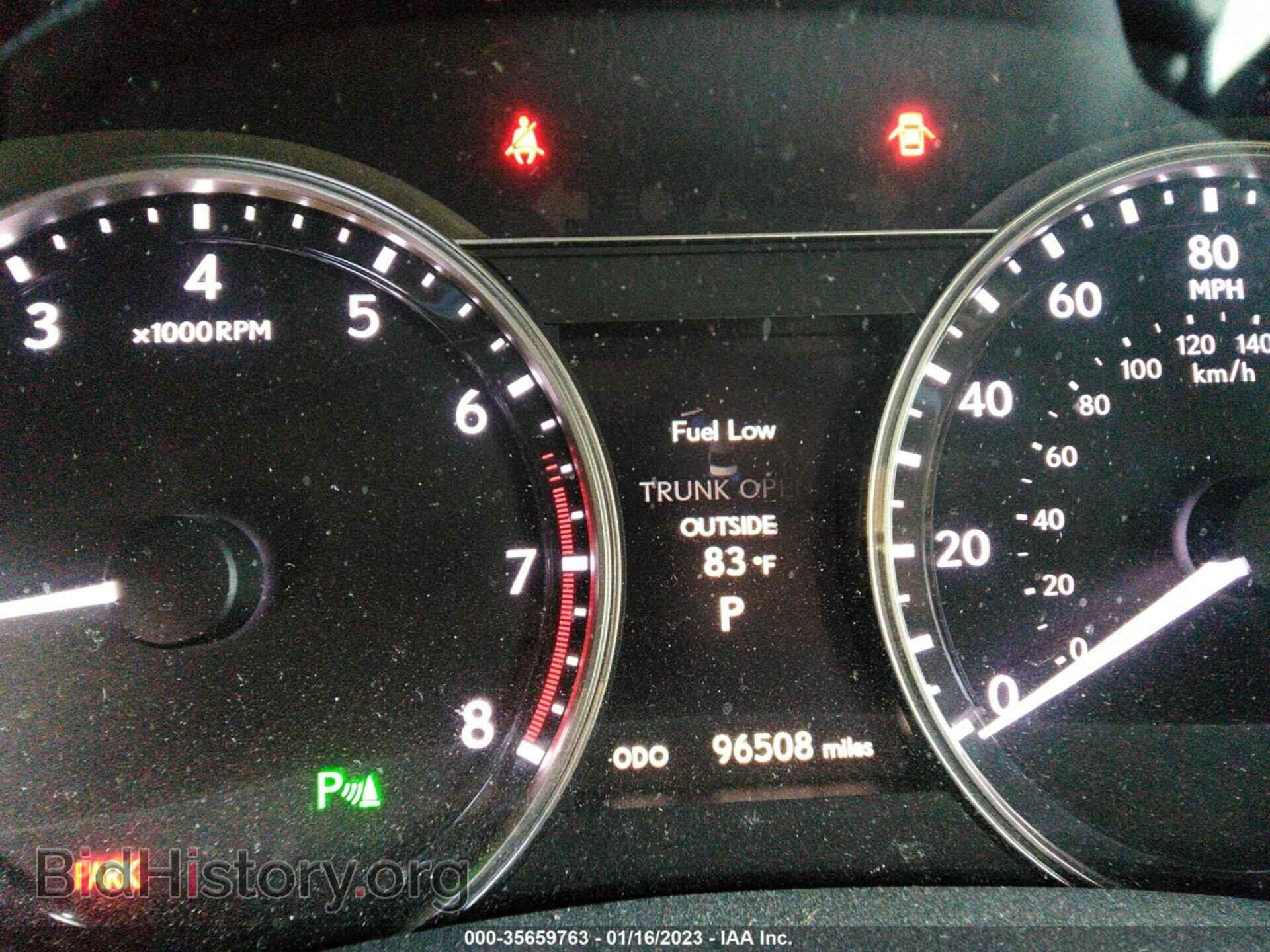 2013 LEXUS GS 350 - VIN: JTHBE1BL1D5009448 - Фото 7