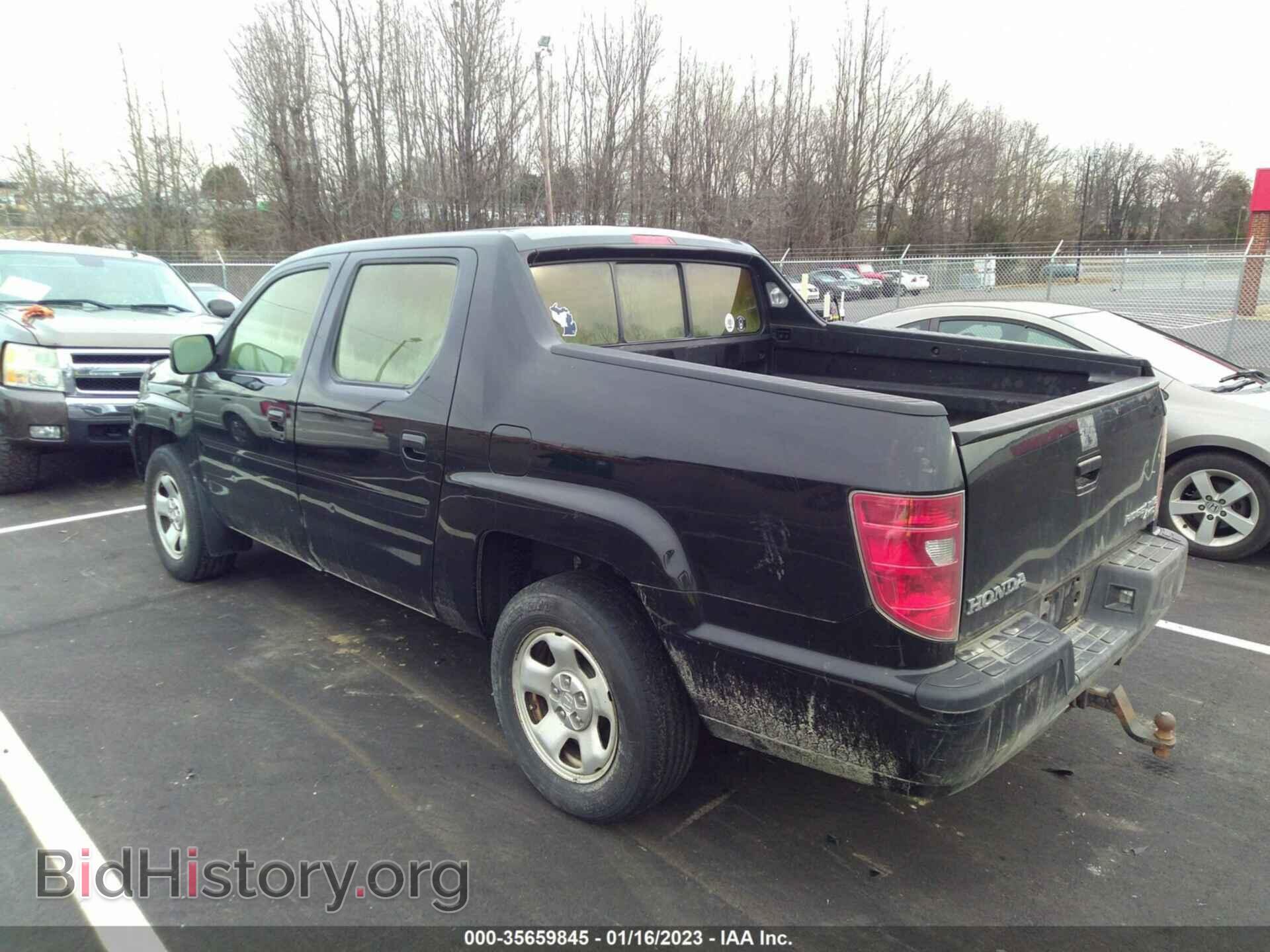 2011 HONDA RIDGELINE - VIN: 5FPYK1F28BB454908 - Фото 3
